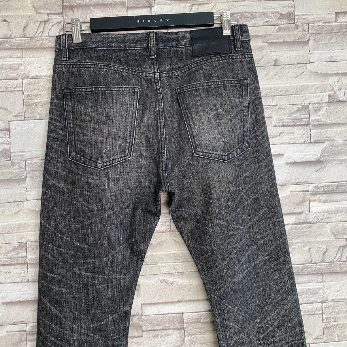 Lad Musician Black Denim Jeans Whisker 32x34 - 10