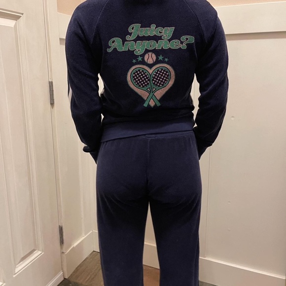 Juicy Couture Y2K VTG Varsity Tennis Tracksuit Set - 5