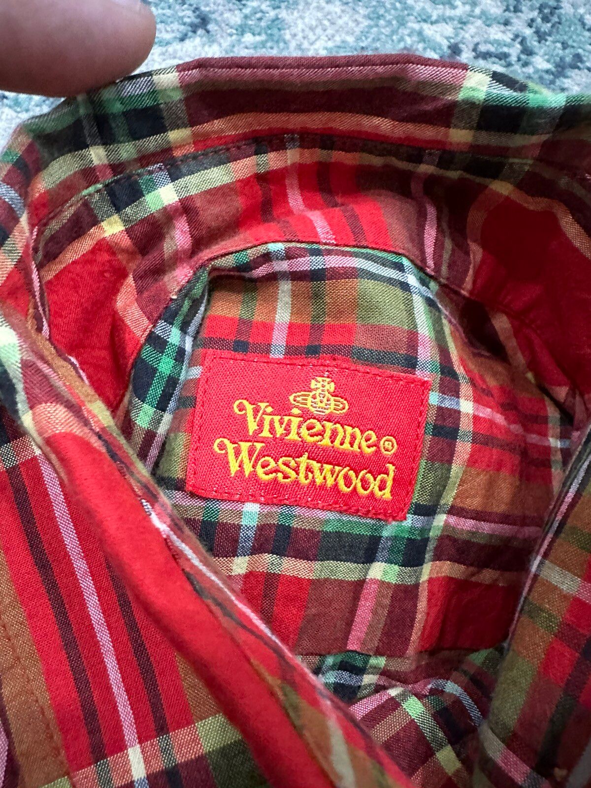 Vivienne Westwood OG Red Tartan Shirt - 5