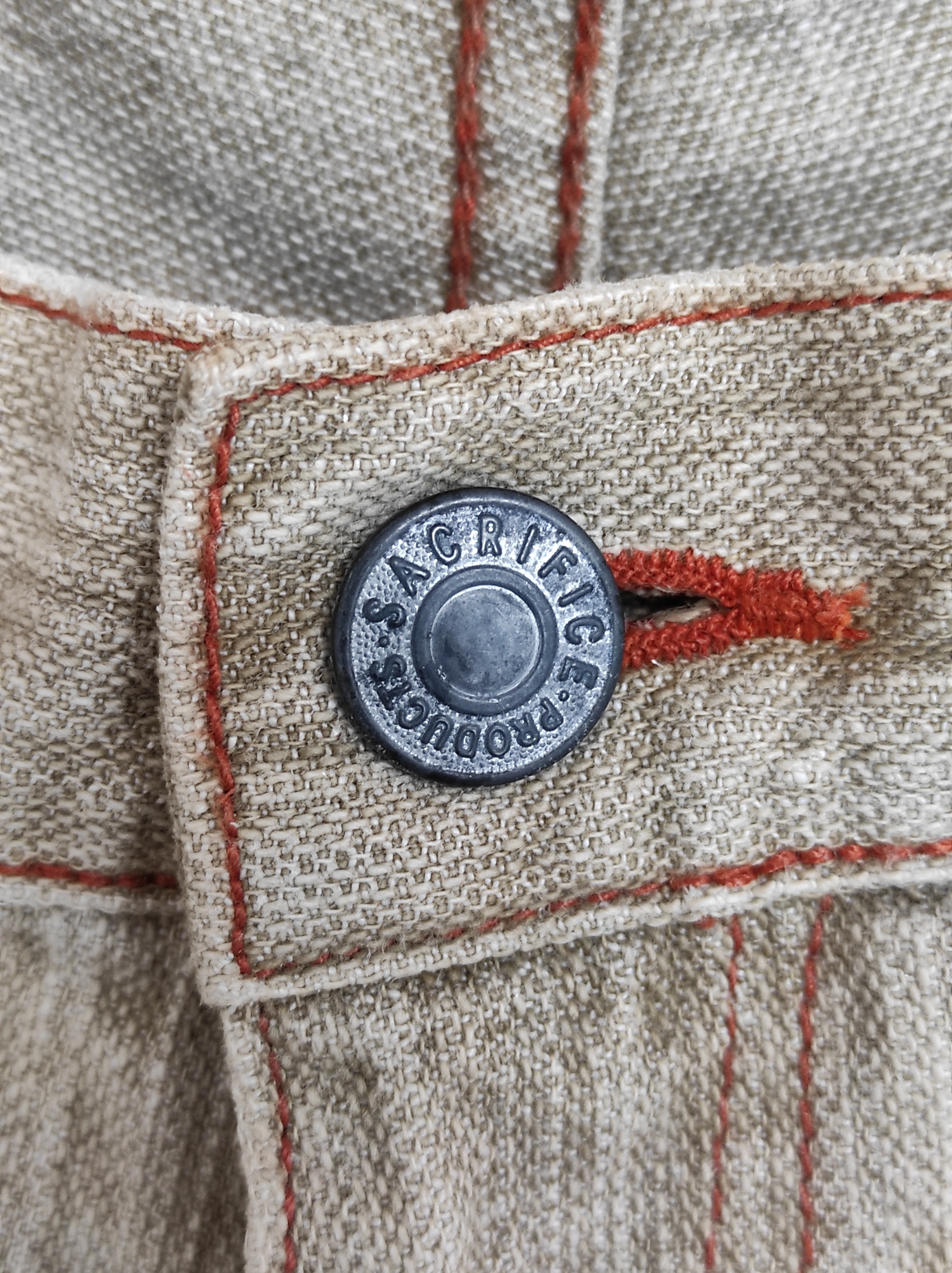 Japanese Brand - Sacrifice Products Double front pocket Jeans - 5