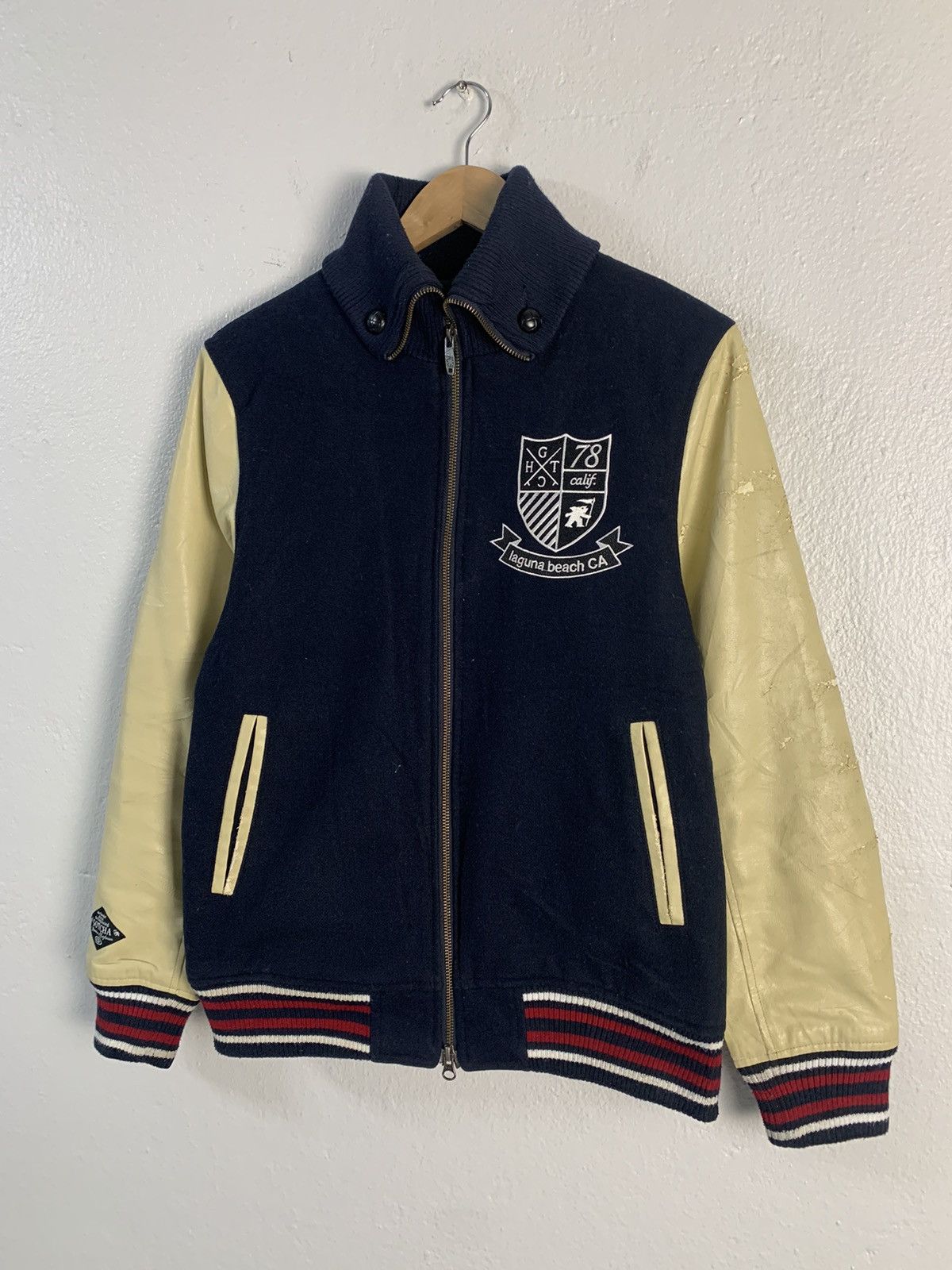 Gotcha California Big Logo Varsity Jacket - 9