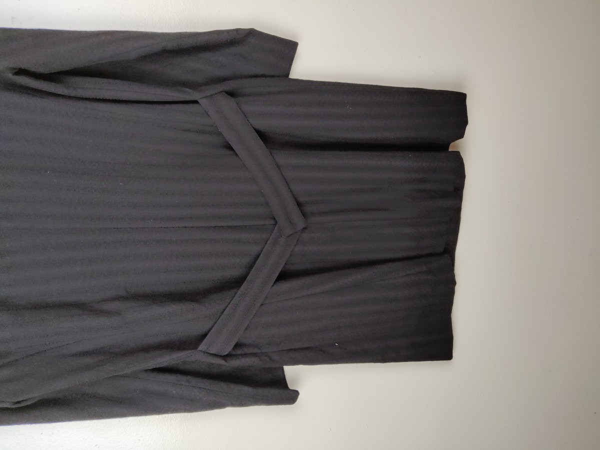 Designer - Sunaokuwahara Stripe Button Long Femme Coat - 12