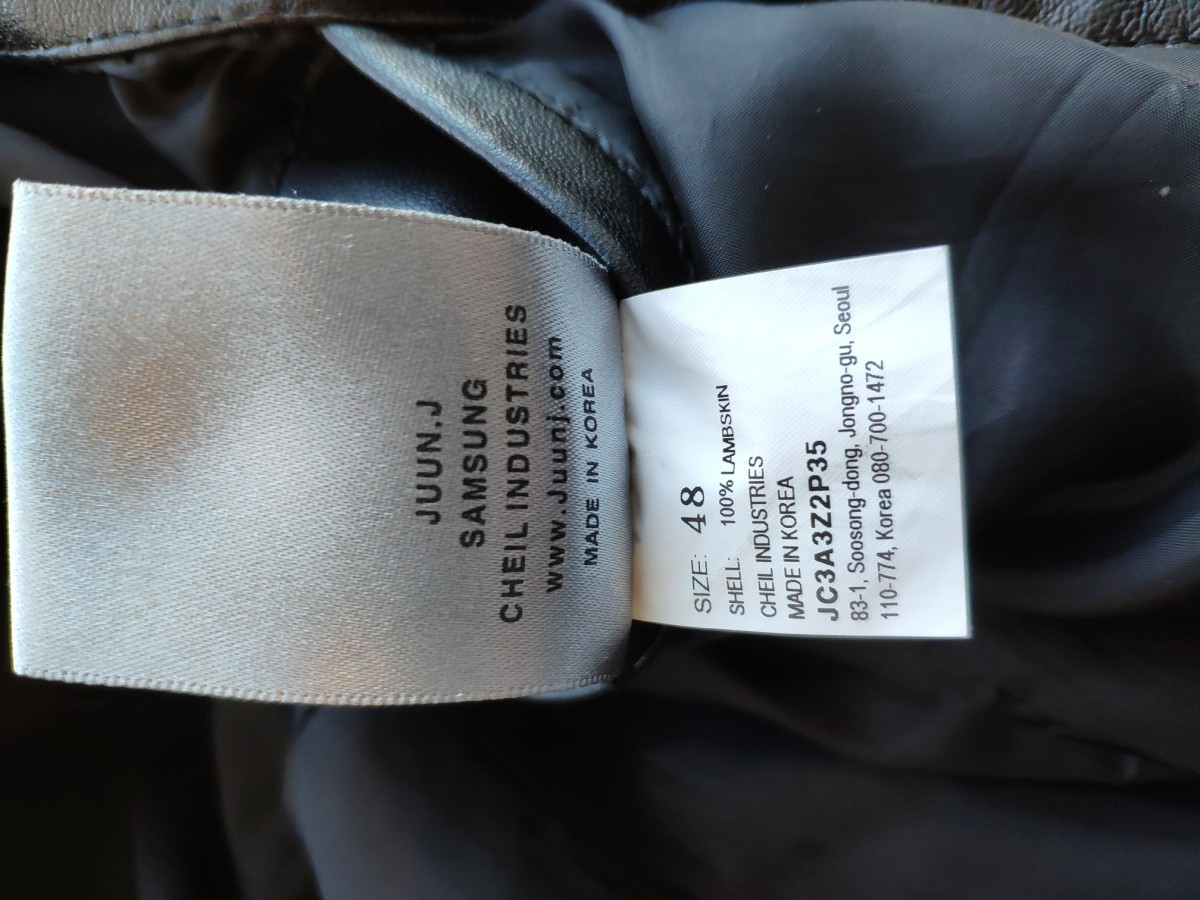 AW14 Black leather jacket.Like Undercover or Givenchy - 9