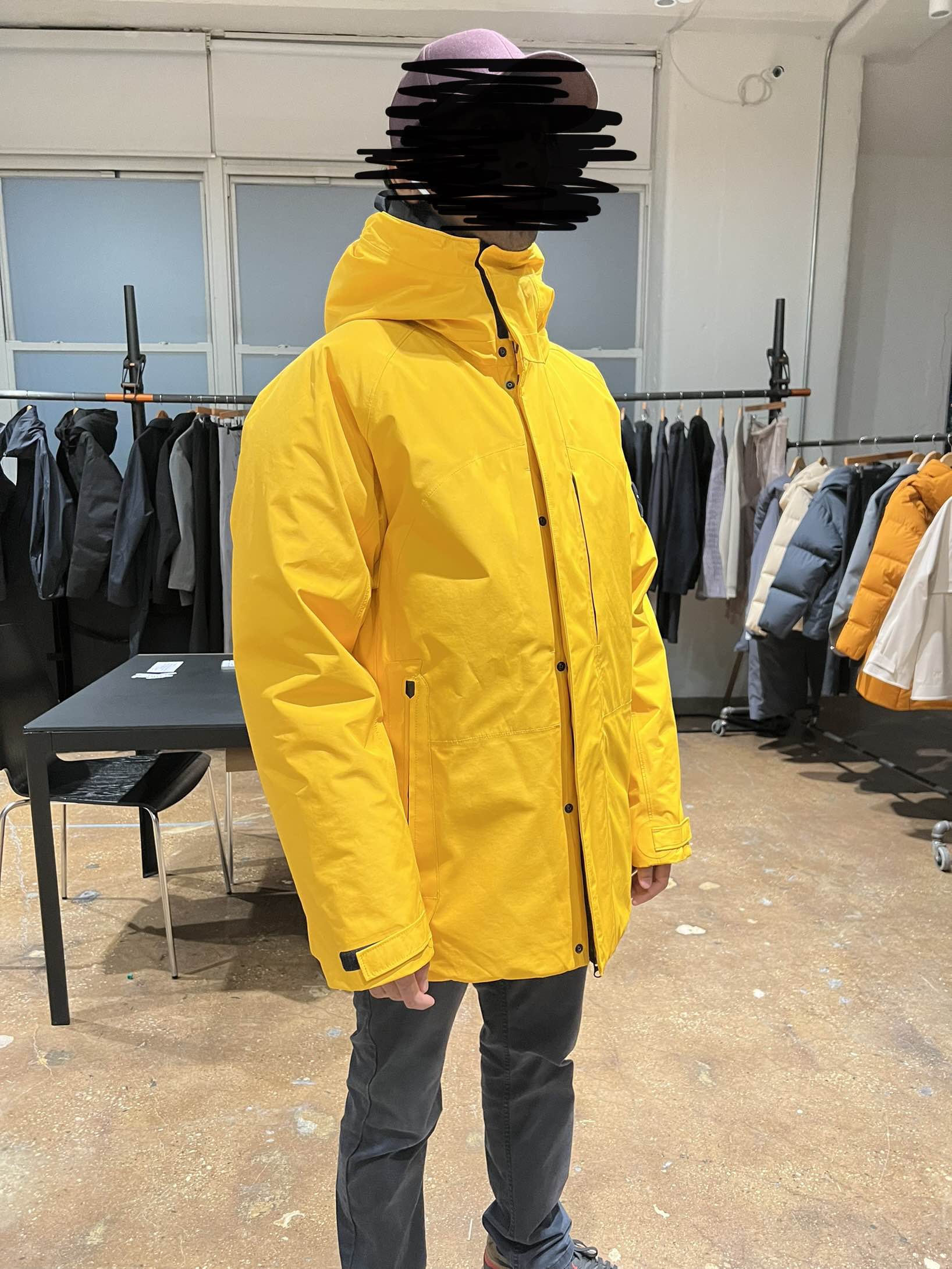 Stone Island 41926 3L Gore-Tex In Recycled Polyester Down Yellow - 8