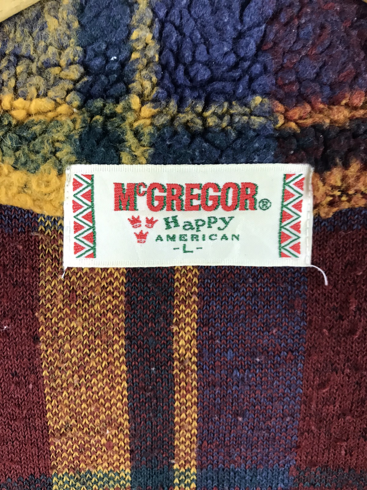 Vintage - McGREGOR HAPPY AMERICAN TARTAN FLEECE JACKET - 7