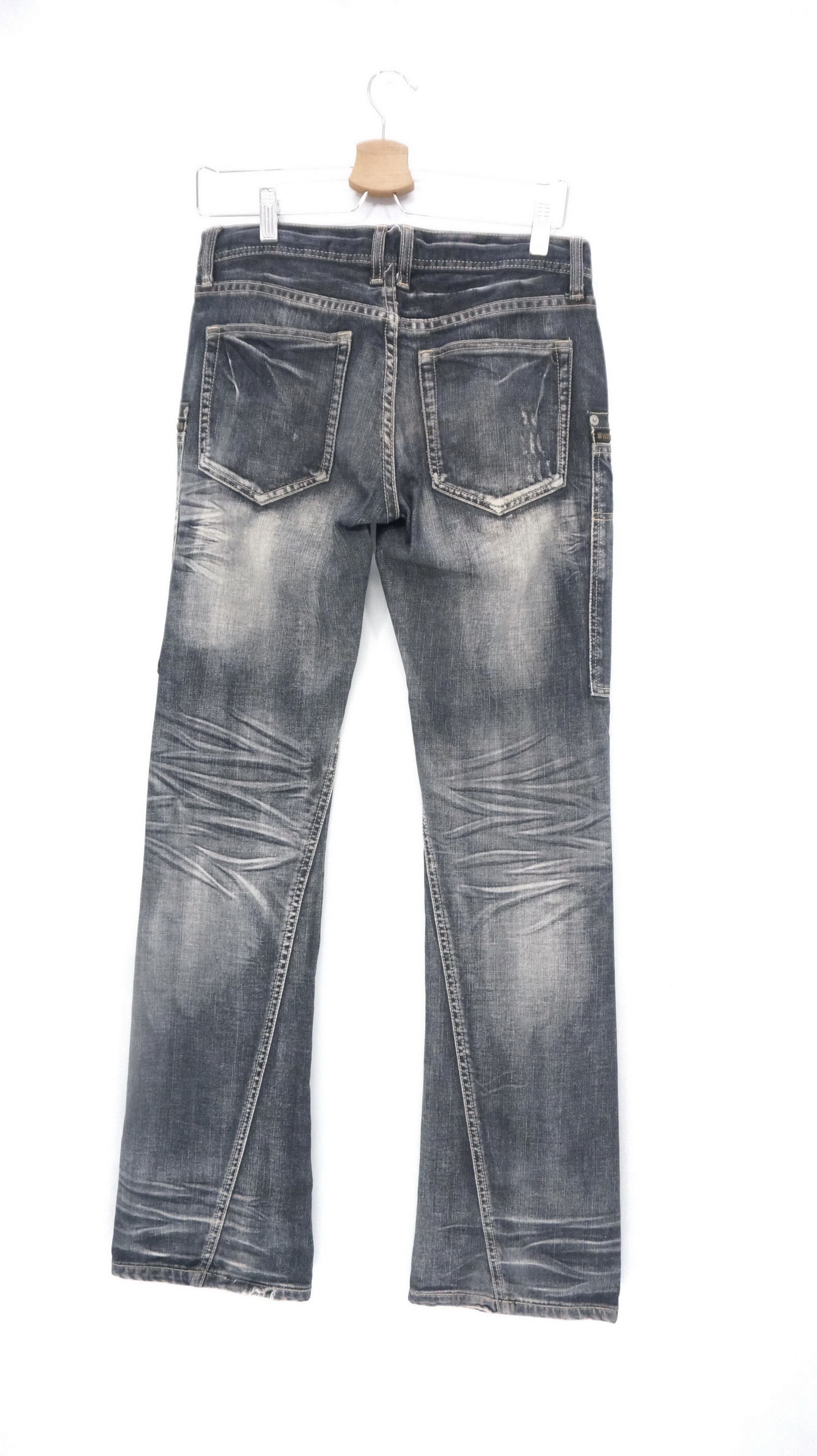 Michel Klein Homme Paris Black Vintage Jeans - 4