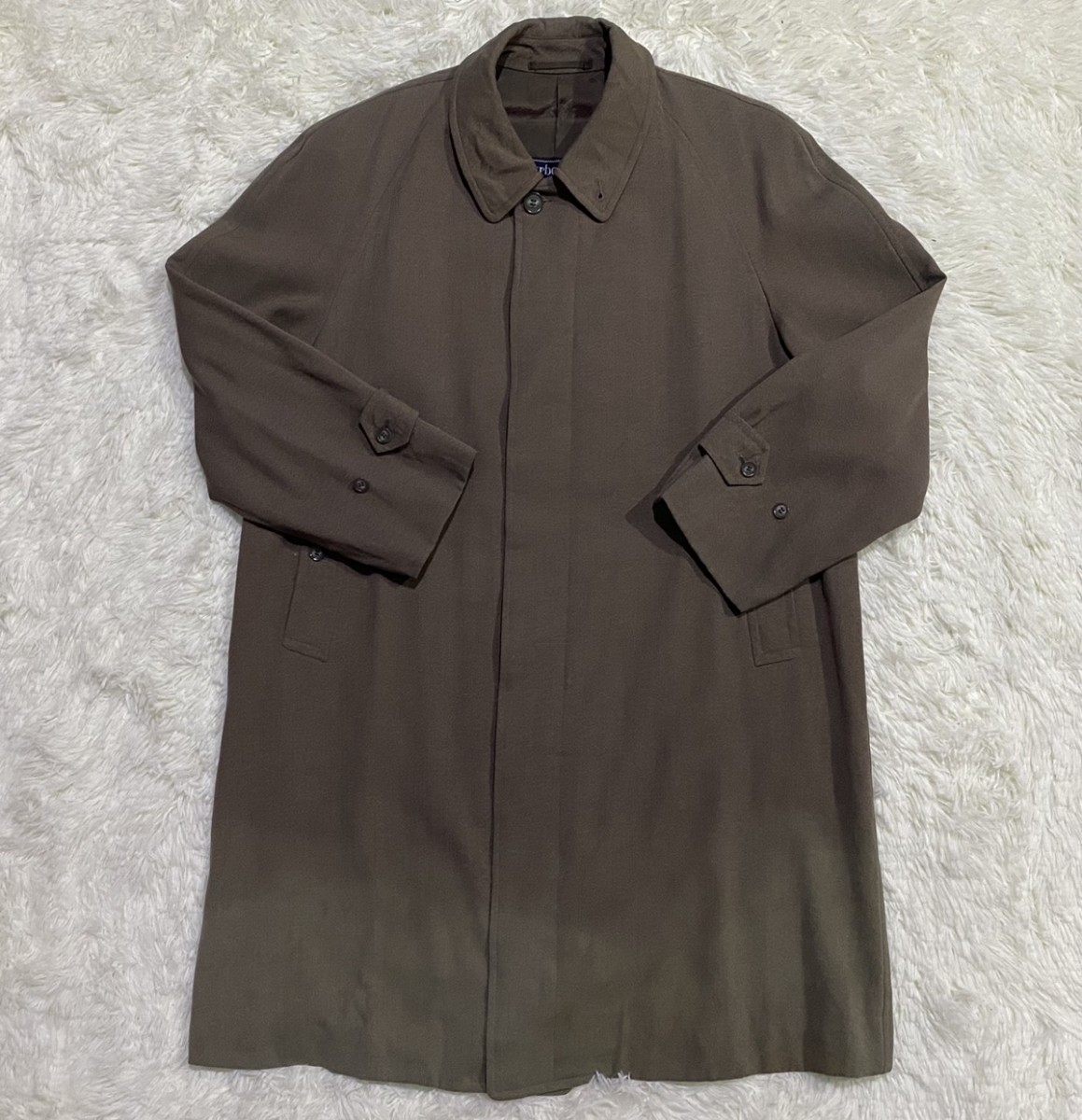 Burberry Long Coat Jacket Faded Style Made in England - 6