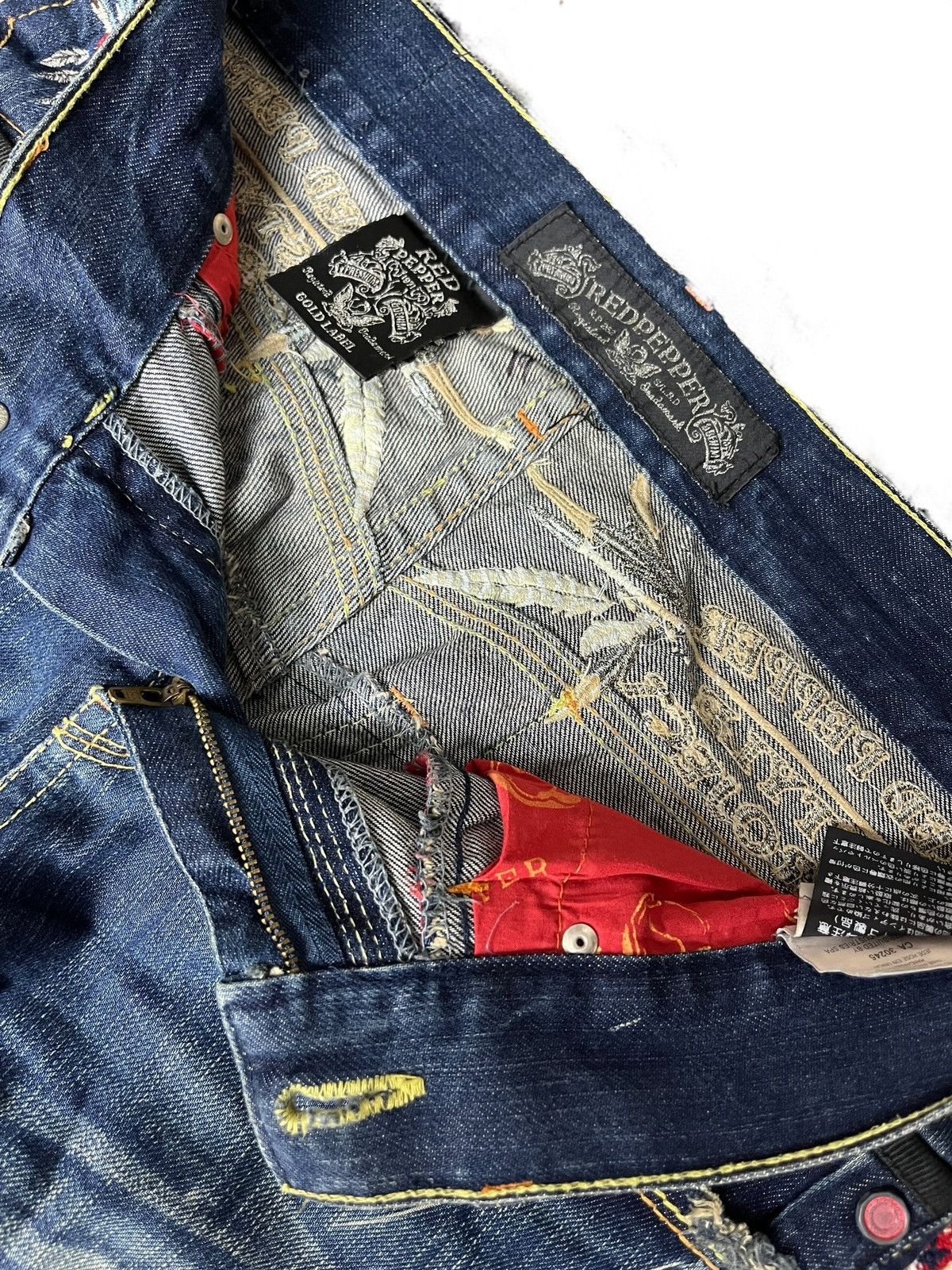 Vintage - ❗️RARE❗️Y2K Red Pepper & Denim Gold Label - 5