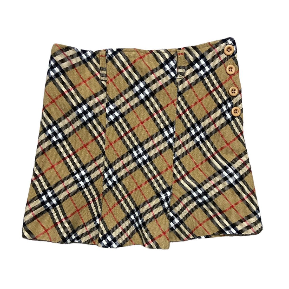 Burberry Prorsum - Vintage Burberrys Nova Check Mini Skirt - 1