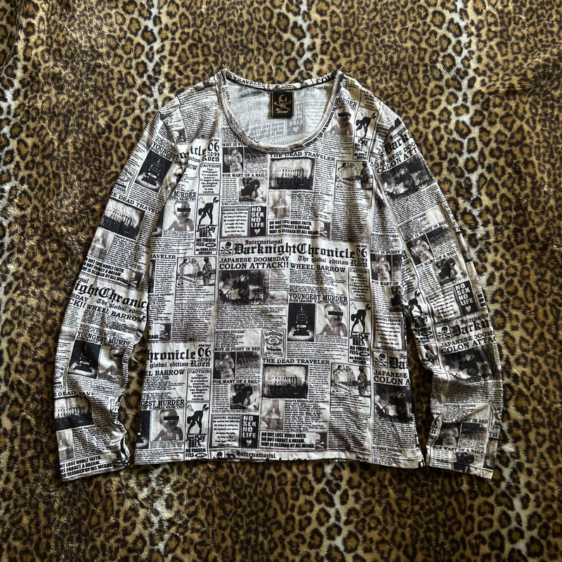 Roen Newspaper Long Sleeve - 1