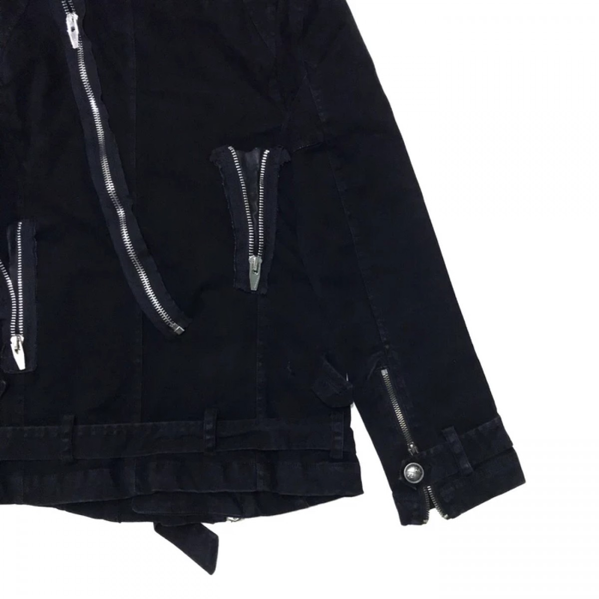 Breath & Stone - Vintage BreathMint / Numbernine Biker/Punk Fashion Jacket - 6