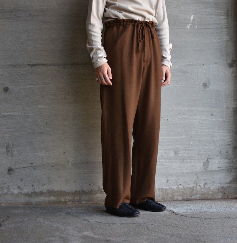 3 . SELVEDGE WOOL VIYELLA PANTS . A7AP02SV . MADE IN JAPAN - 1