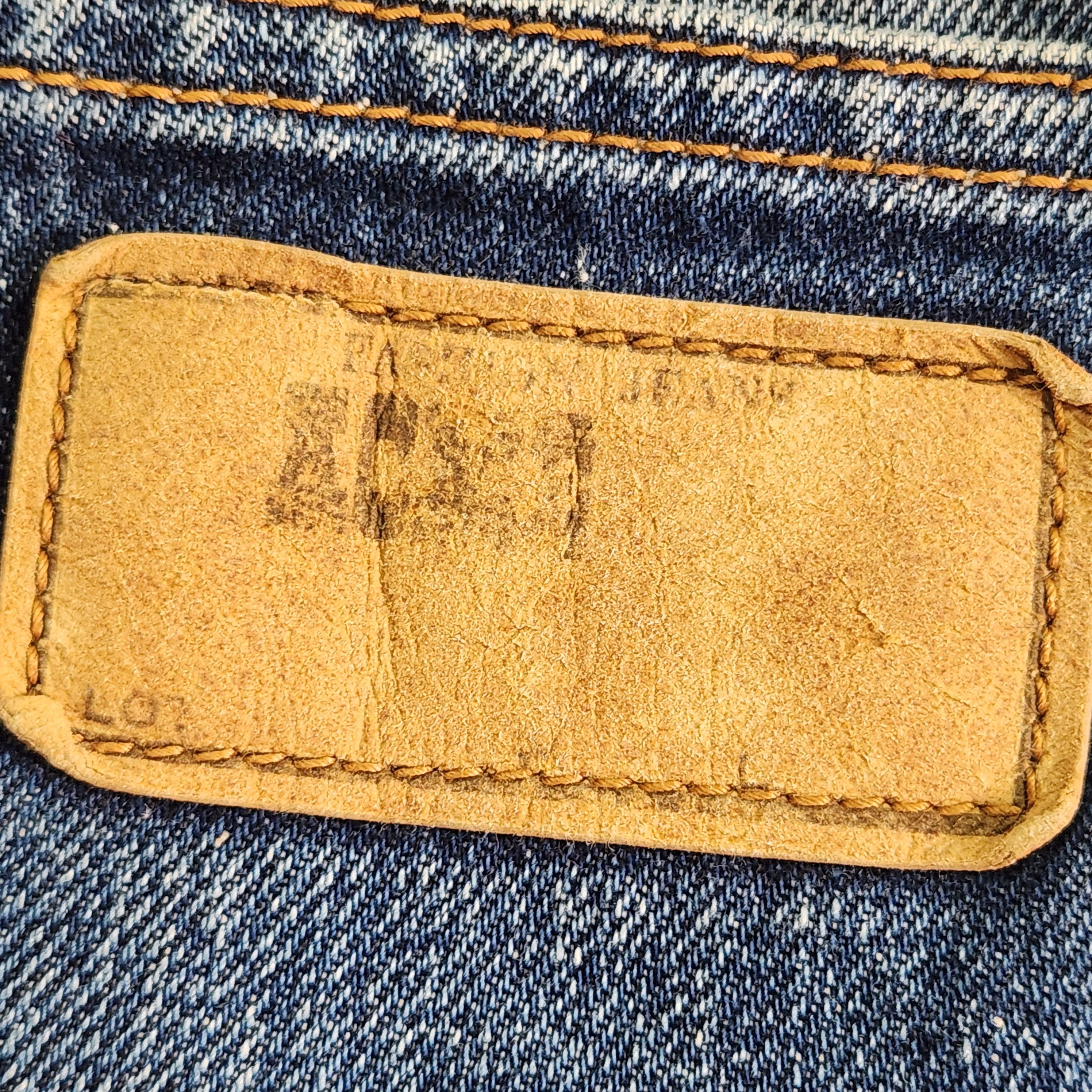 Vintage Flared Acme Clothing Japan Bush Pants Denim - 6