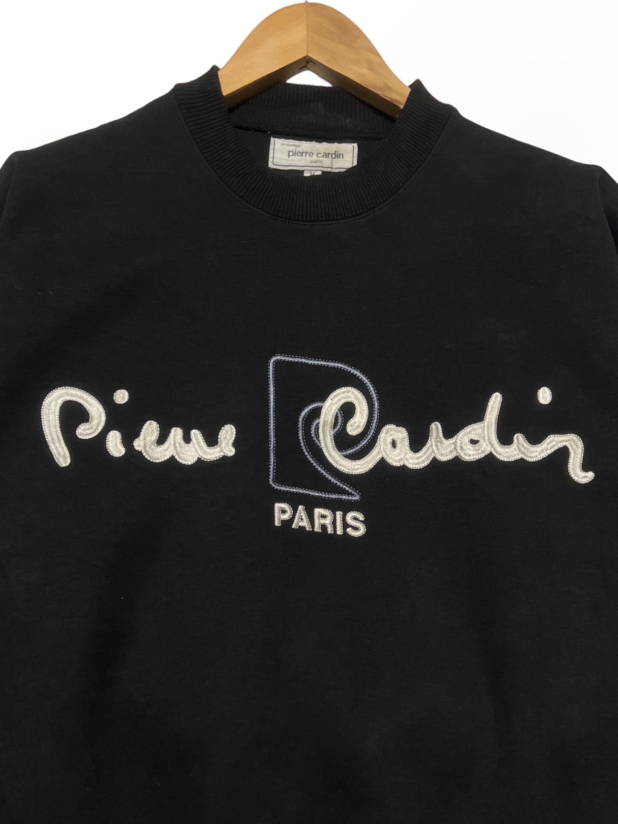 Pierre Cardin - VTG 90s PIERRE CARDIN PARIS EMBROIDERED BIG SPELLOUT LOGO - 1
