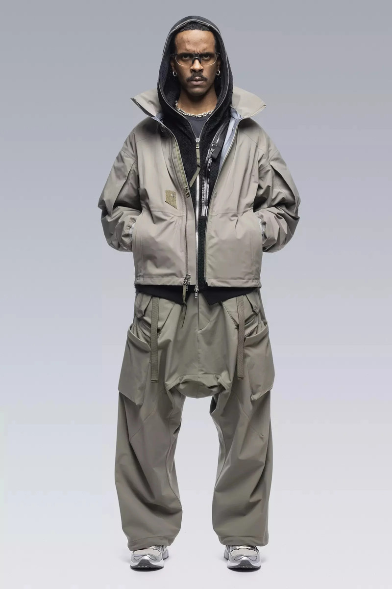 P30AL-DS Schoeller® Dryskin™ Ultrawide Drawcord Cargo Trouser Alpha Green - 1