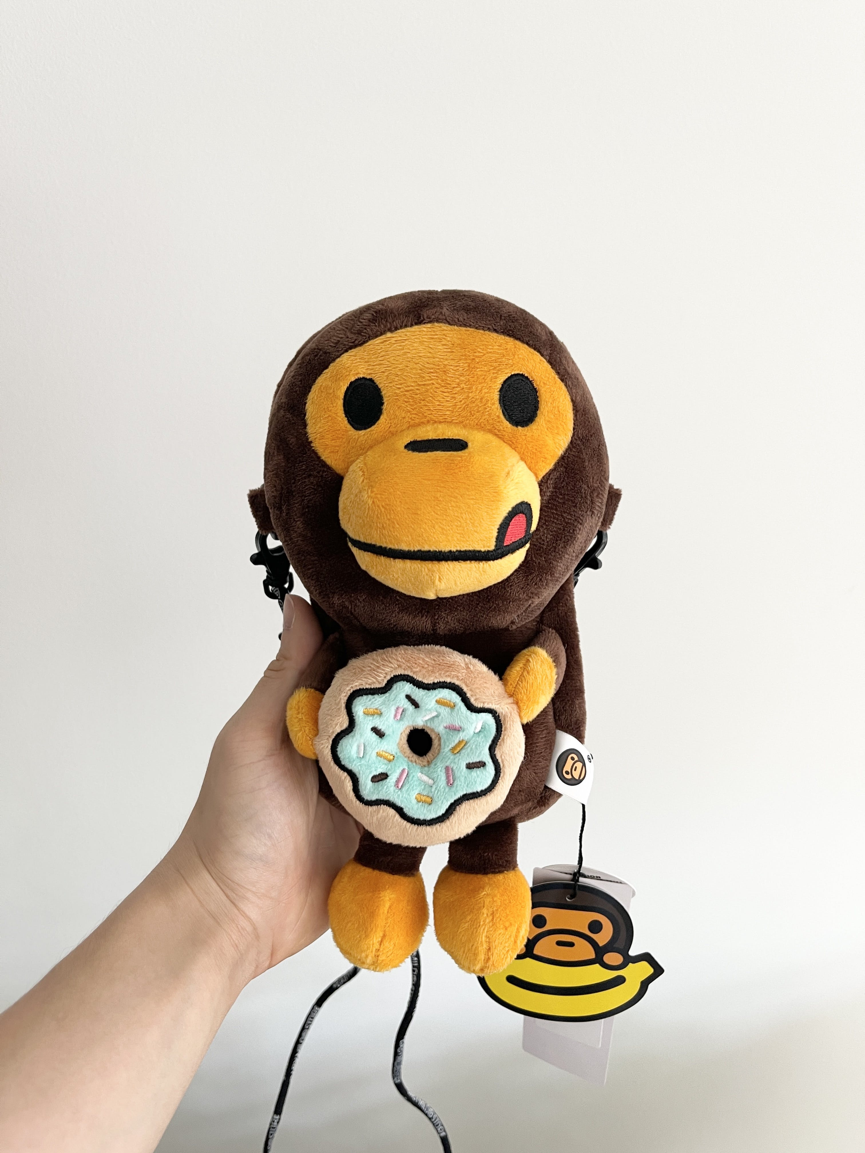 A BATHING APE® Bape Baby Milo Loves Donuts Mobile Bag | anyrare | REVERSIBLE