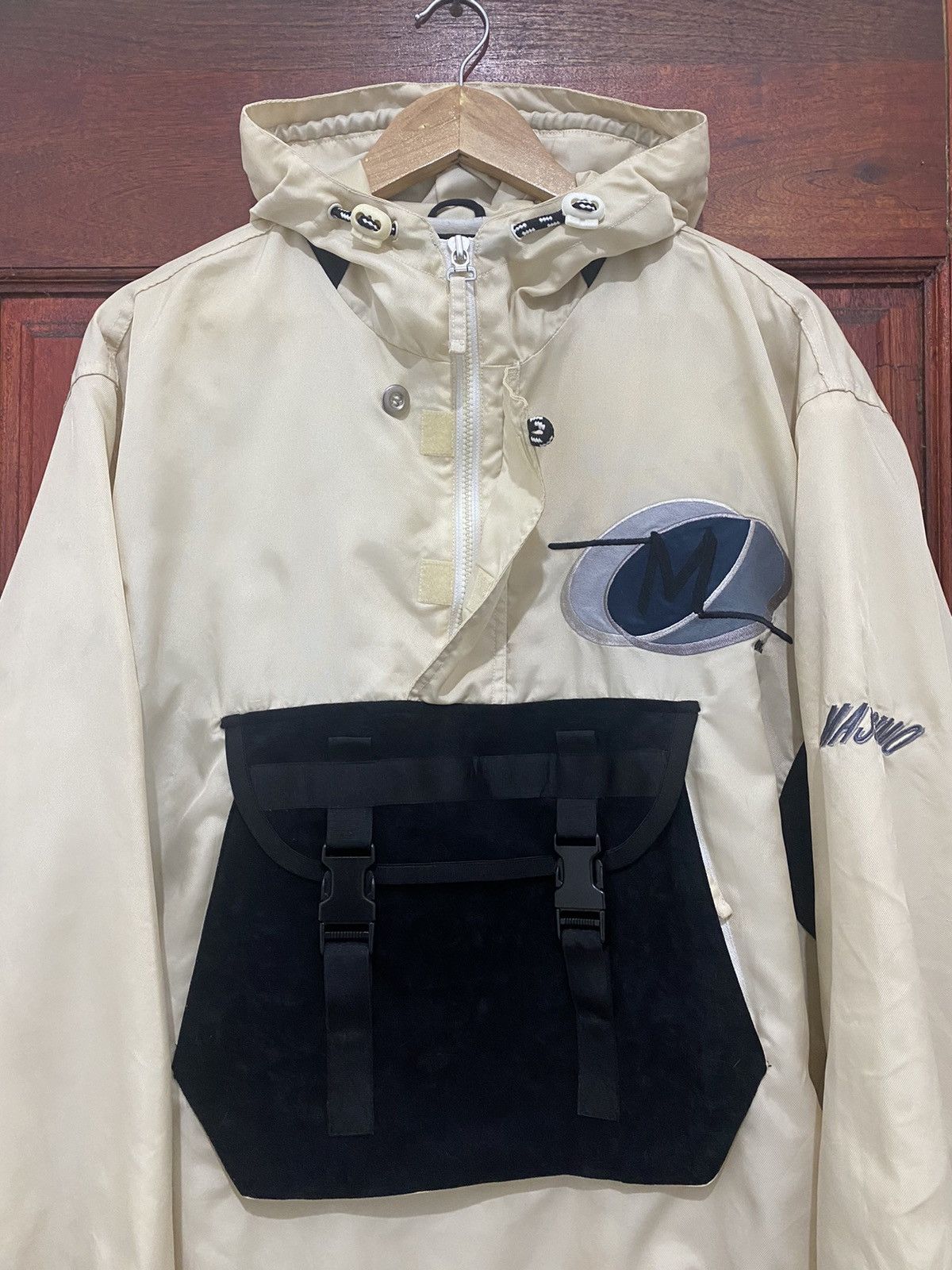 Hypebeast - Massimo Collection Half Zipper Anorak Nice Design Jacket - 3