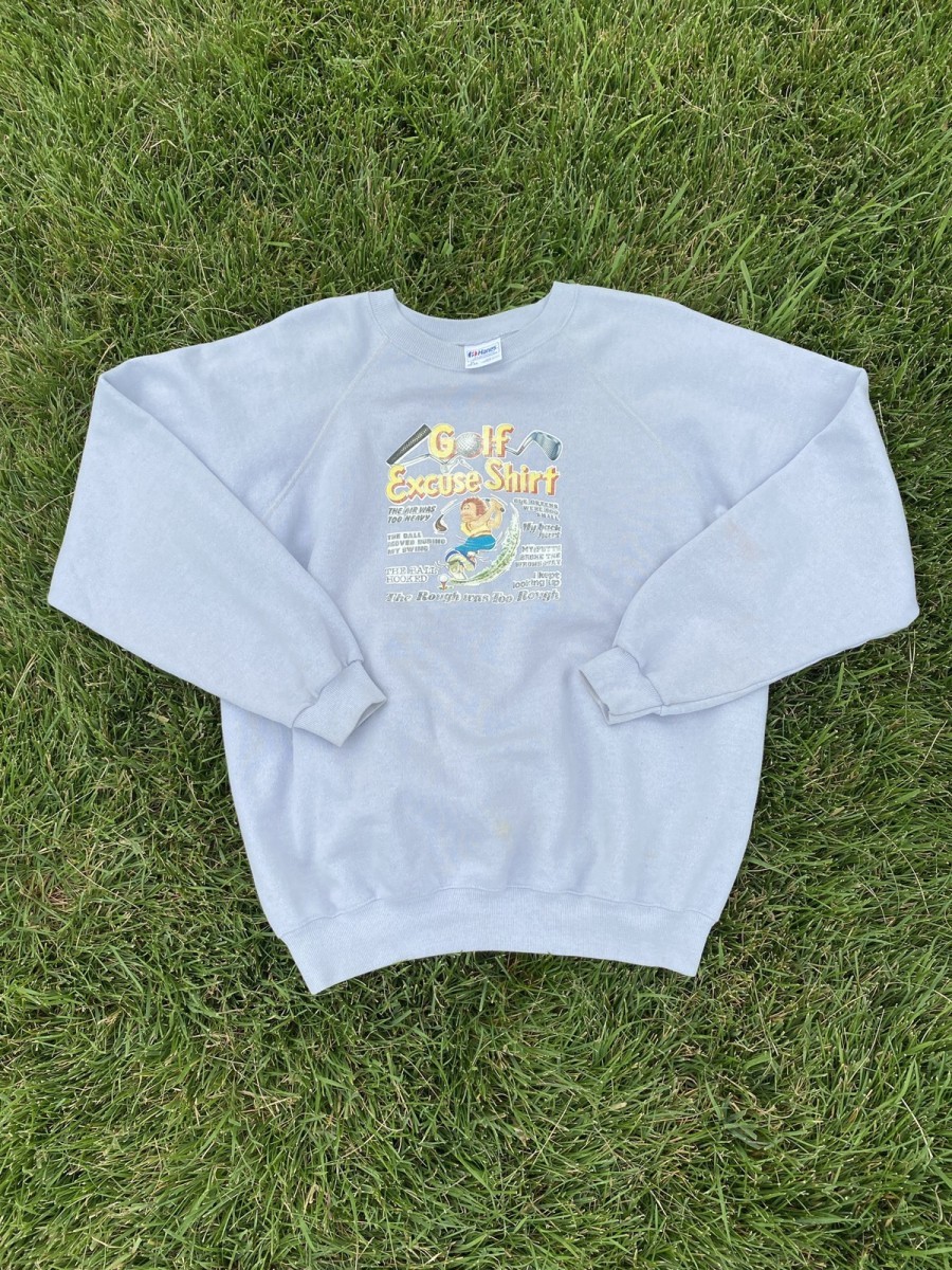 Hanes - 80’s ‘Golf Excuses’ Crewneck - 1