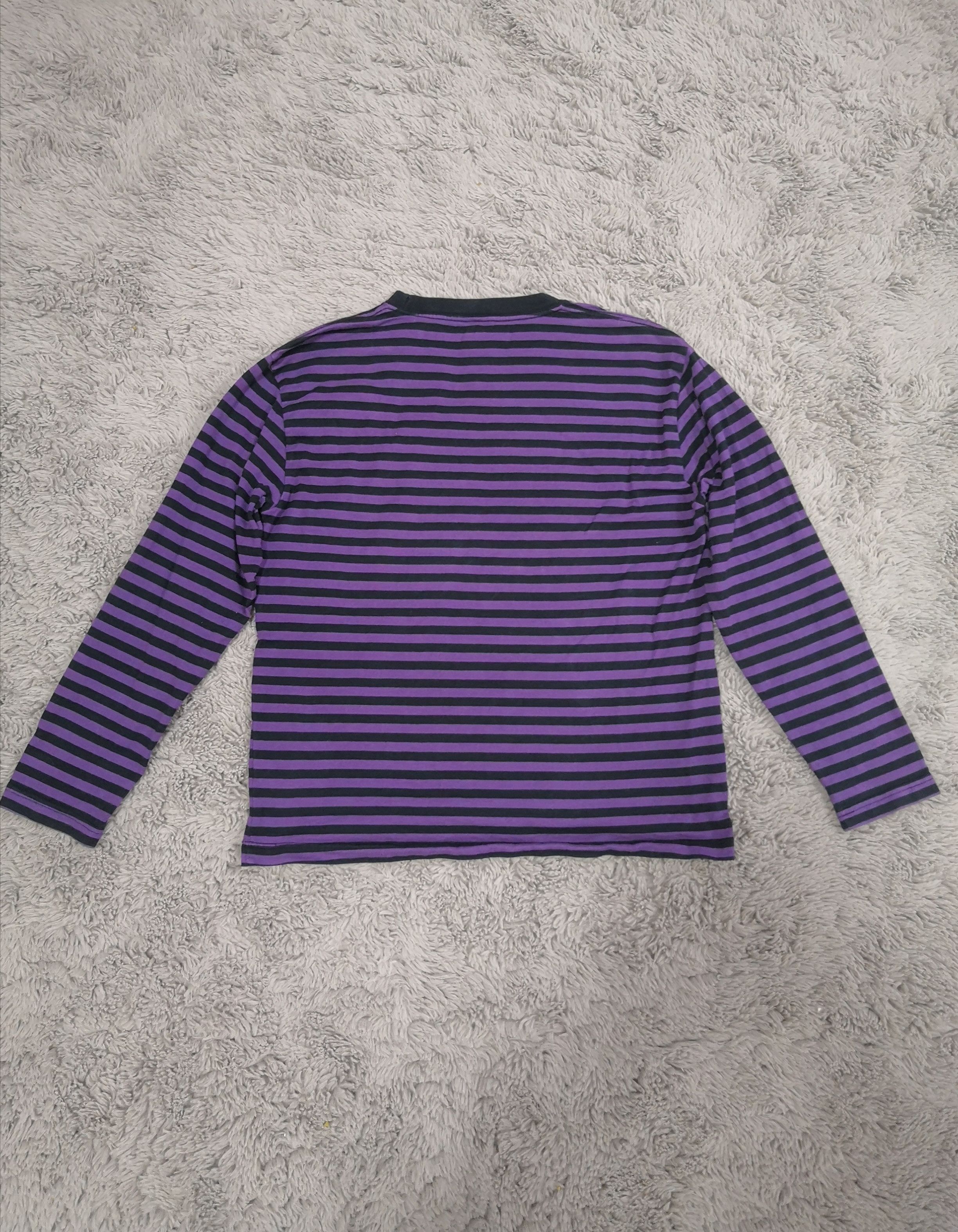 Vans Purple Stripes Long Sleeve T-shirt - 2