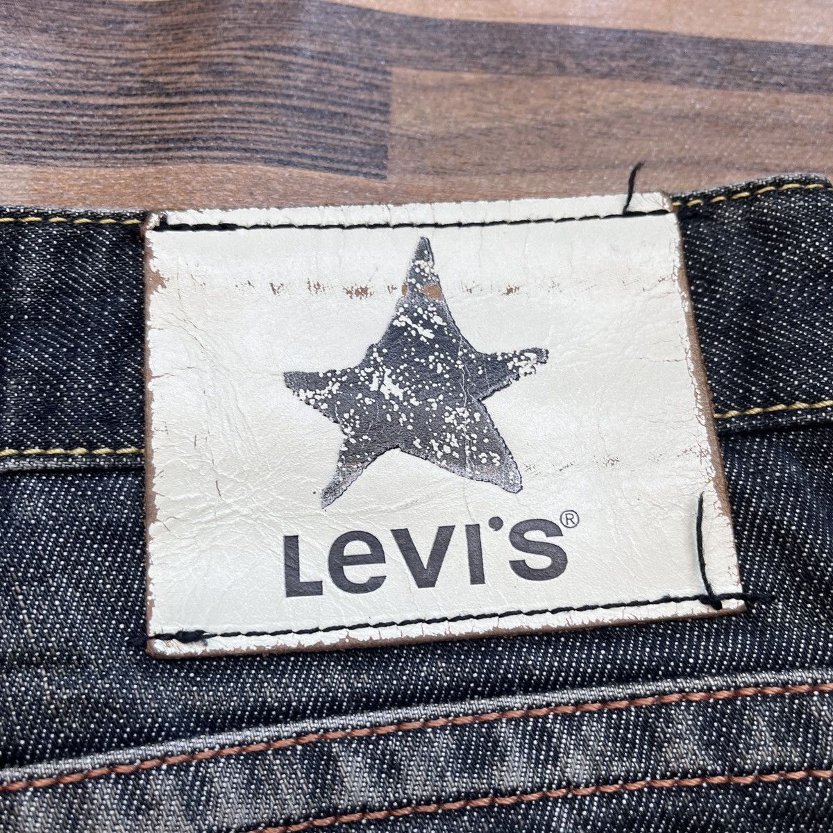 Flares Levi's Black Vintage Made In Japan - 14