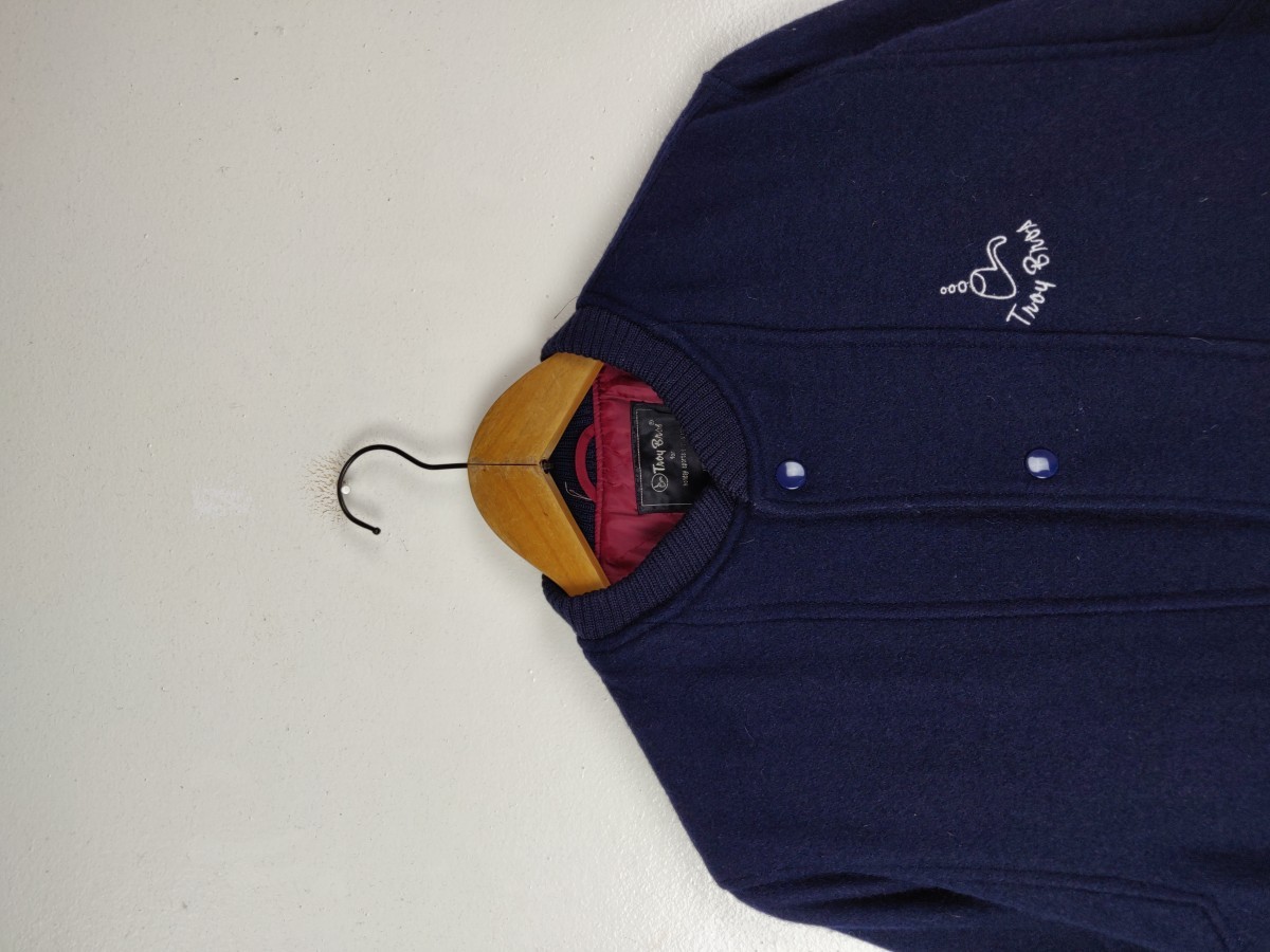 Bomber Jacket - Troy Bros USA Wool s Embroidered - 3
