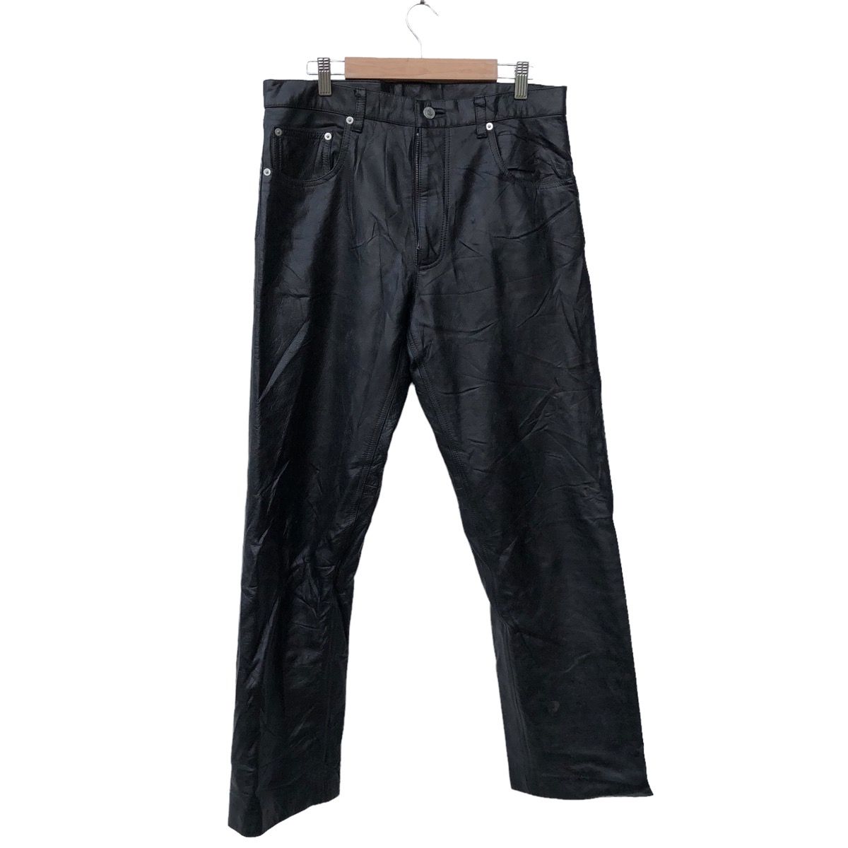 🫴🏻Vintage Wind Armor Leather Pants Jacket - 1