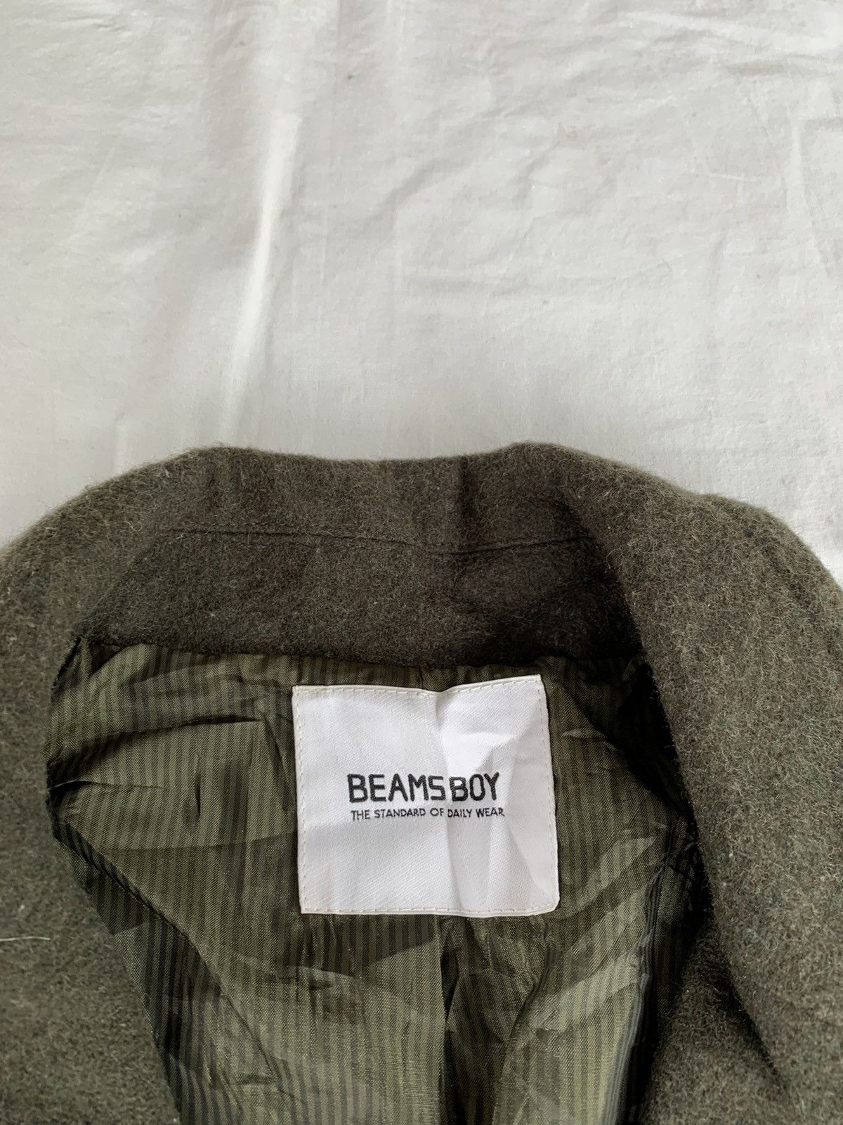 JapaneseBrand Beams Wool Long Coat jacket Winter - 3