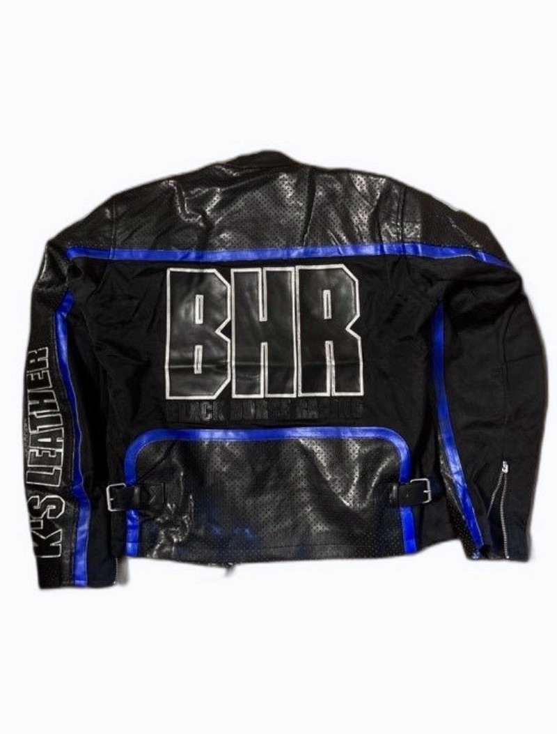 KADOYA BLACK HORSE LEATHER JACKET - 1