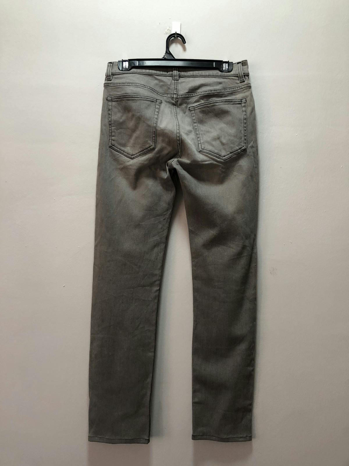 ACNE STUDIO Denim Pants Grey Ace Slate Italy Made - 4
