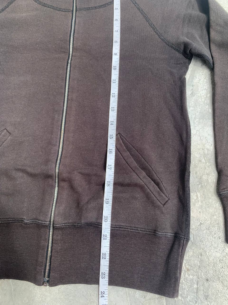 APC ETE 2003 Faded Black Zip Up Sweater - 7