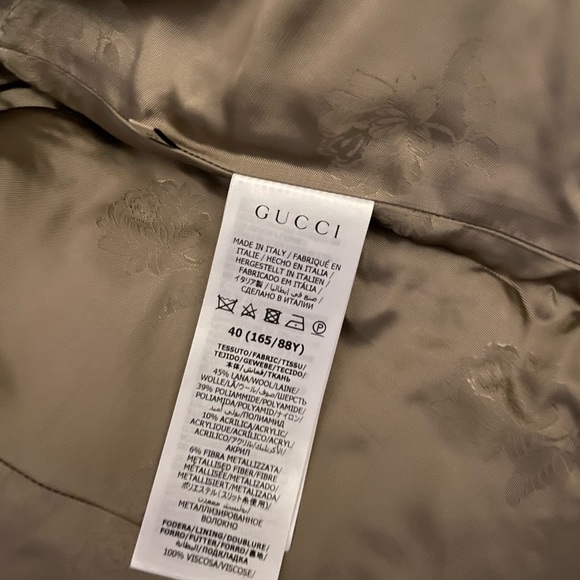 Gucci Lamé check tweed vest NWT - 7