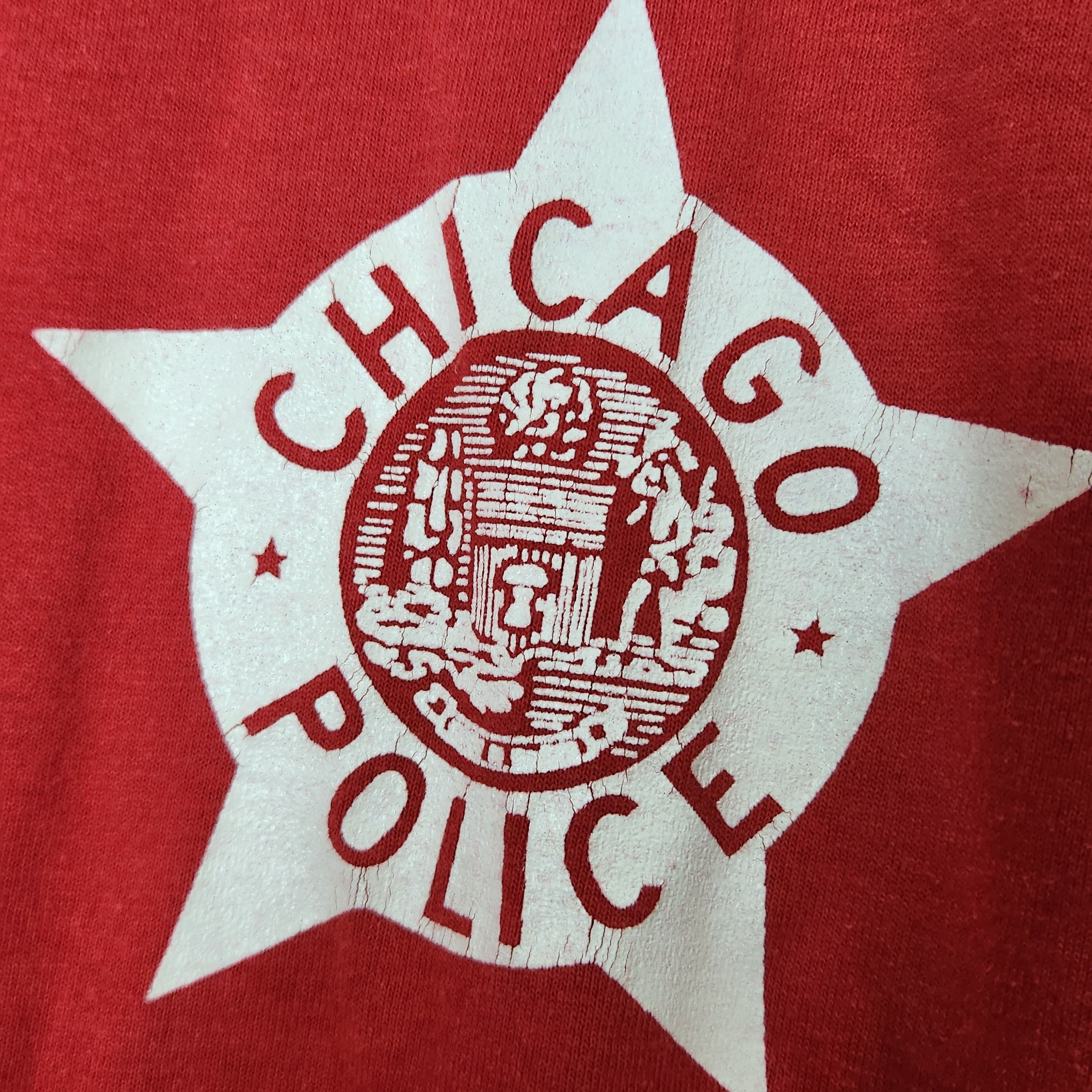 Vintage Chicago Police 1980s TShirt Single Stitches - 8