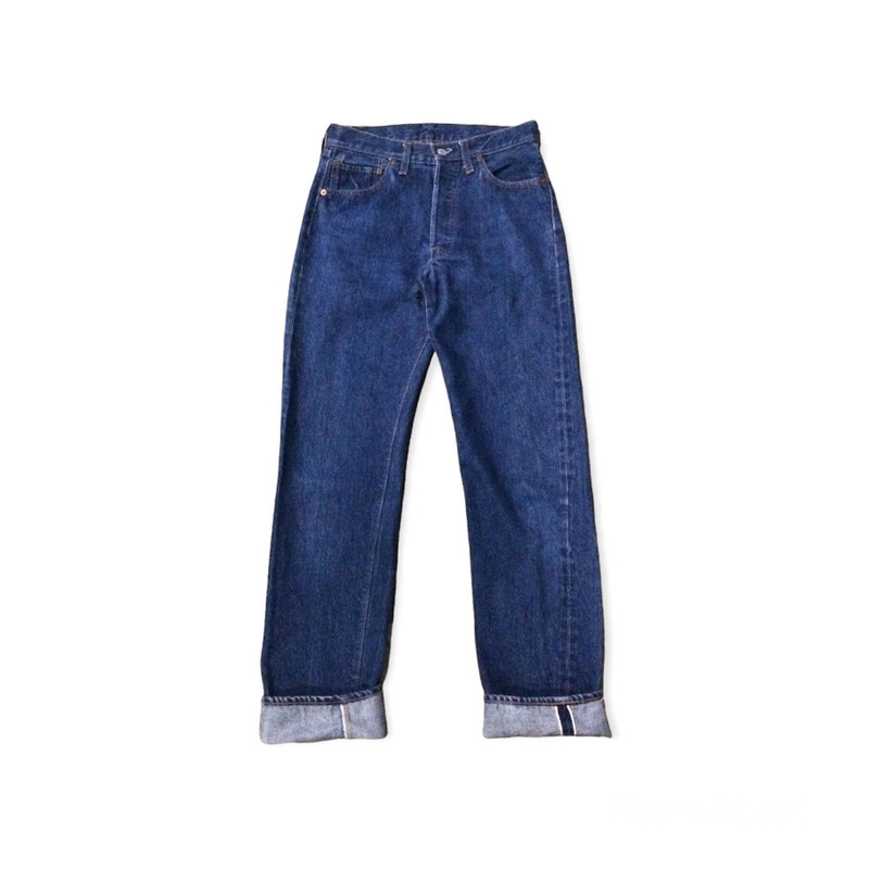 Vintage Levis 501 66 Single Stitch 1970s Redline Selvedge Jeans - 1