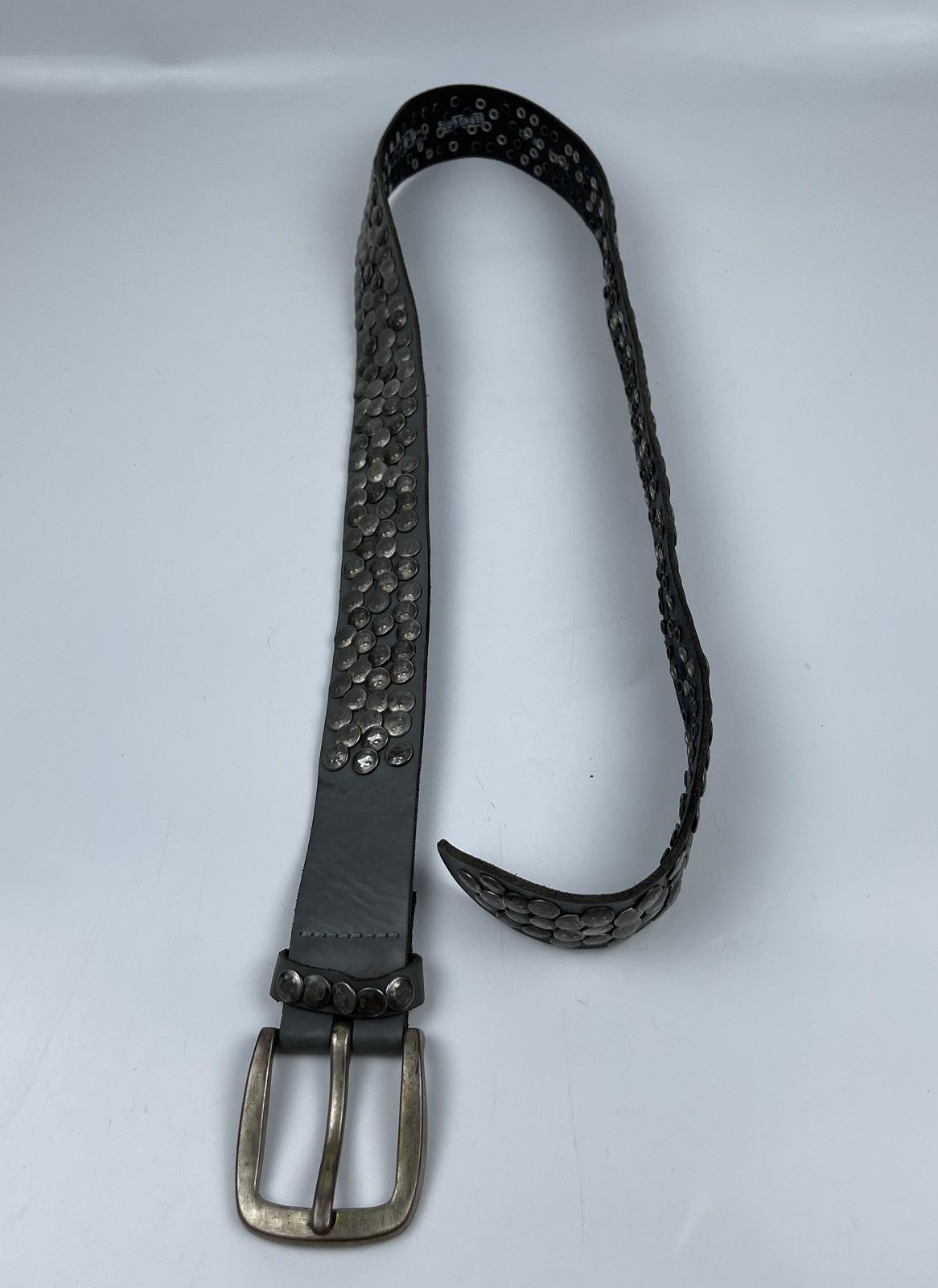 Japanese Brand - studded leather belt tc12 - 2