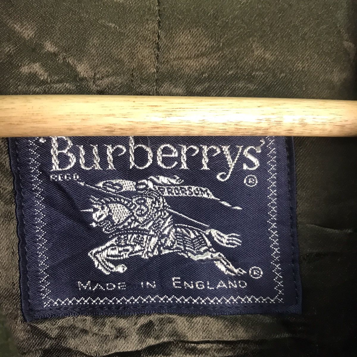 Burberry Prorsum - Vtg Burberrys speciality loden Alpaca nova check wool coat - 4