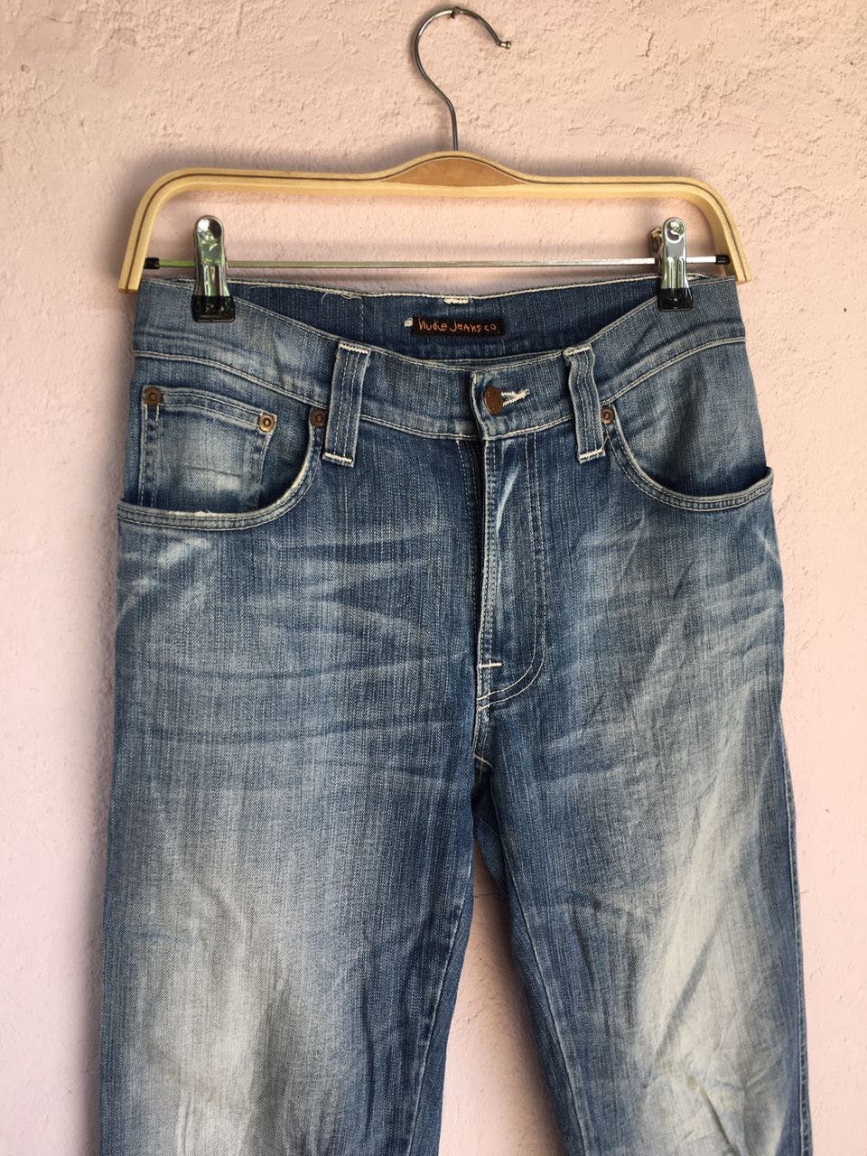 Nudie jeans.co Denim Slim jeans Men’s Pants made in Italy - 6