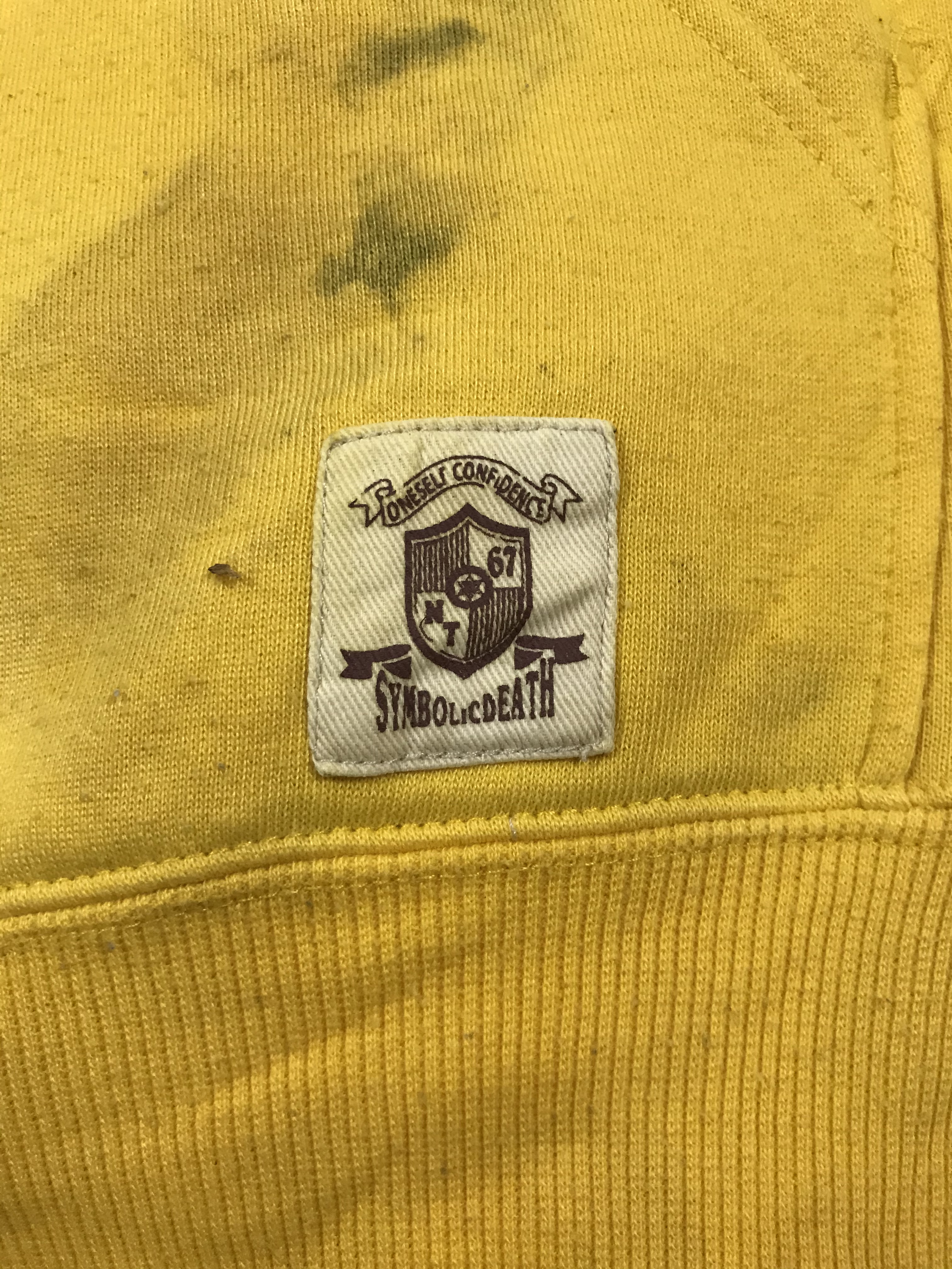 Japanese Brand - Glasboard States Yellow Hoodie Sweatshirt #2275 - 6