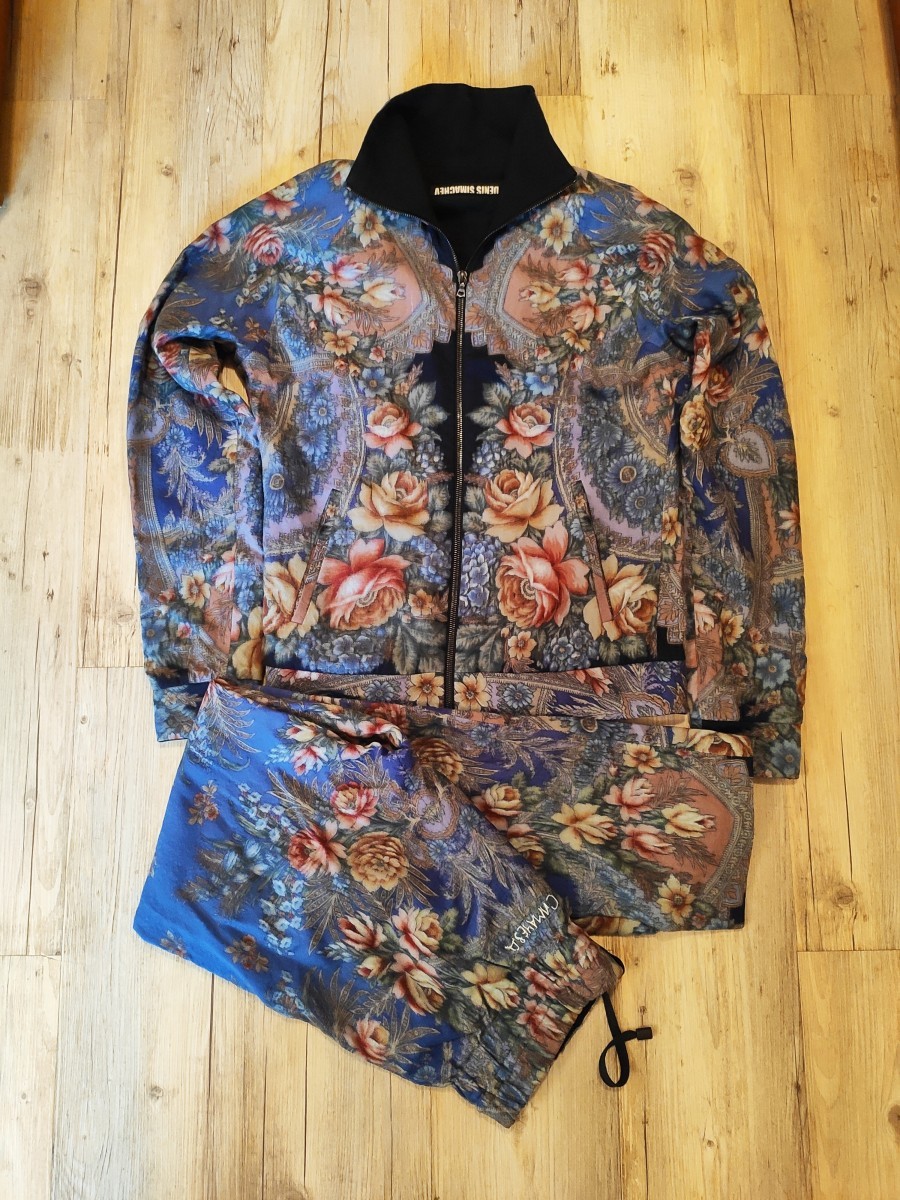 Denis Simachev - GRAIL! Floral wool tracksuit.Like Vetements or Balenciaga - 1
