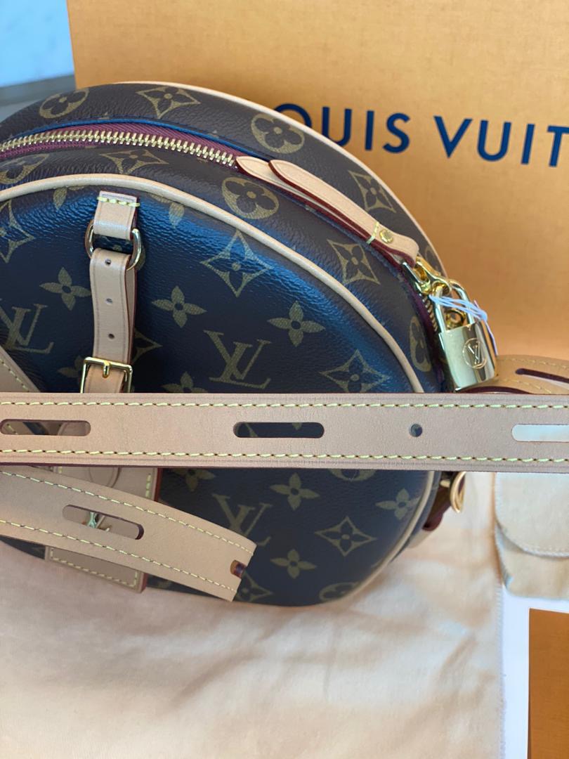 Authentic LOUIS VUITTON Boite chapeau souple MM - 3