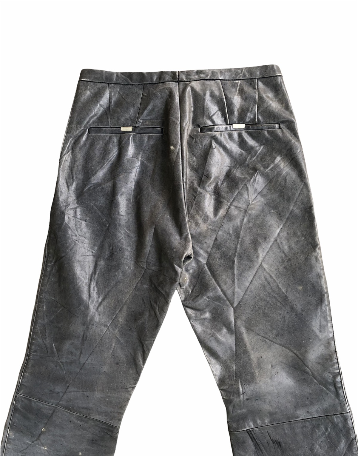 🔥CAROL CHRISTIAN POELL FALL 00-01 LEATHER TROUSER - 7