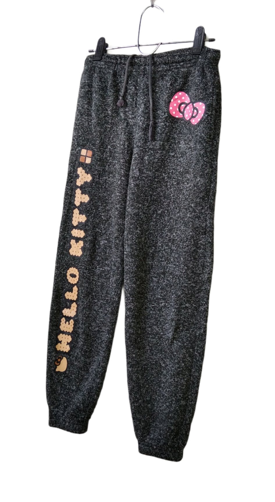 Japanese Brand - Very Nice!! Hello Kitty Fleece Jogger Pant/M size. - 2