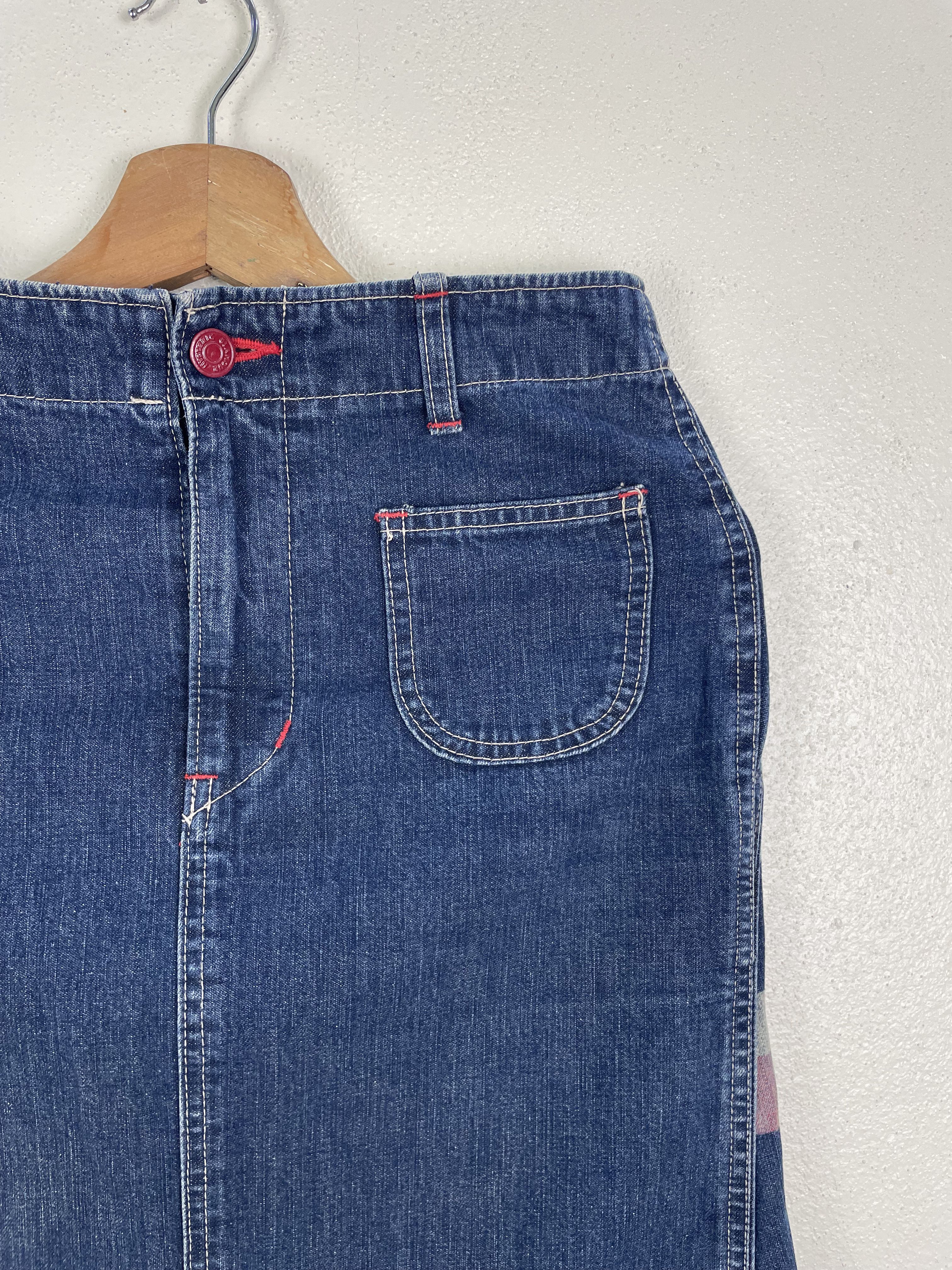 VINTAGE HYSTERIC GLAMOUR MAXI DENIM SKIRT - 6