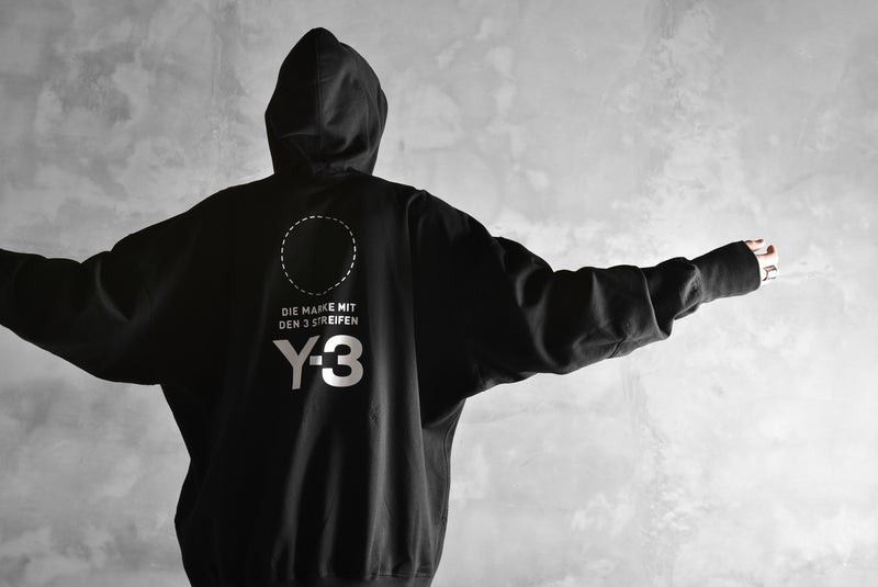 Y-3 Yohji Yamamoto x Adidas- Stacked Logo Hoodie - 9