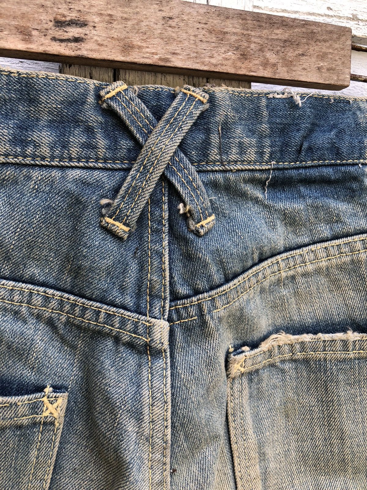 💯Felir💯Discovered Distressed Bush Pocket Pant Jean - 11