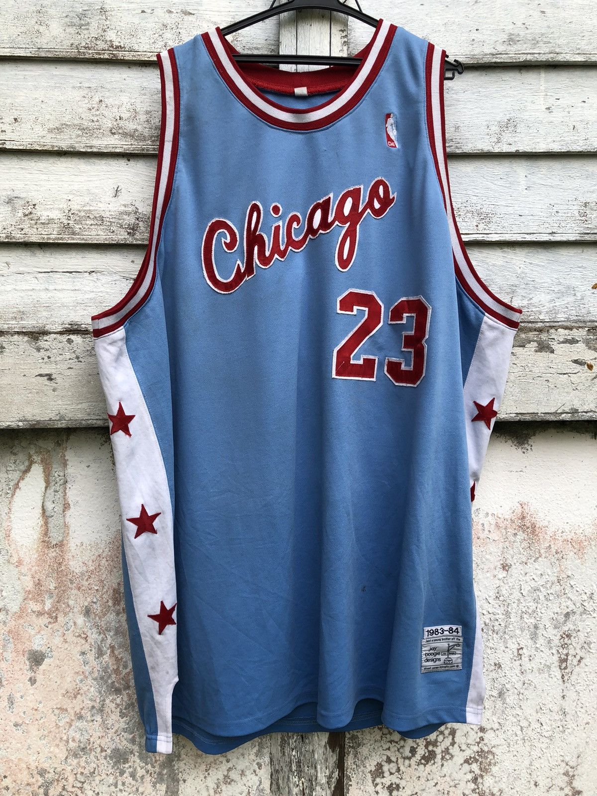 Vintage Oversized OG Chicago Jay Boogie Basketball Jersey - 1