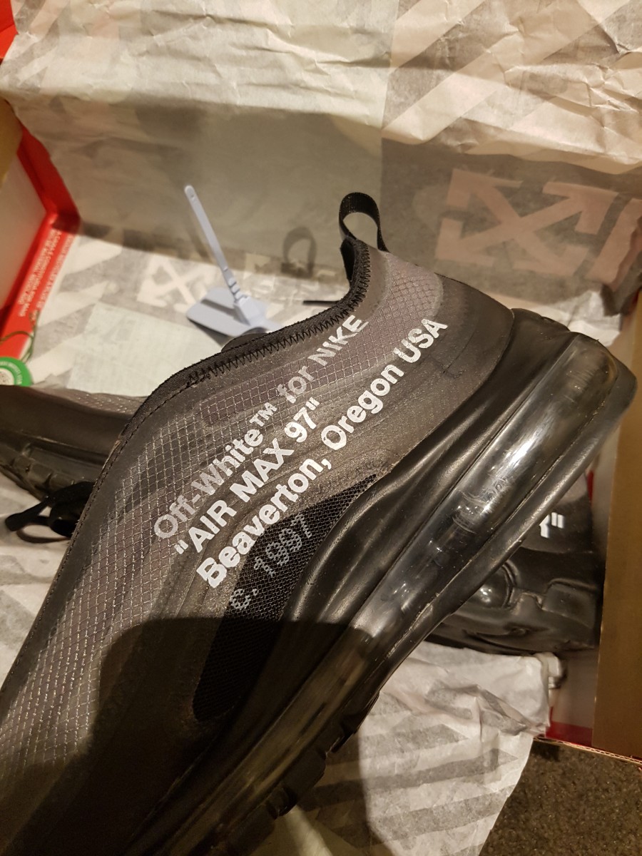 Air Max 97 Offwhite Black - 3