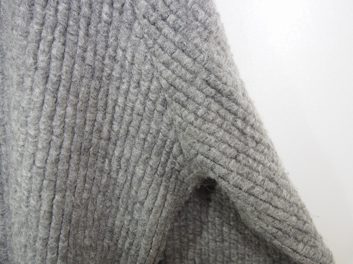 Voaaov - grey knit sweater - 3