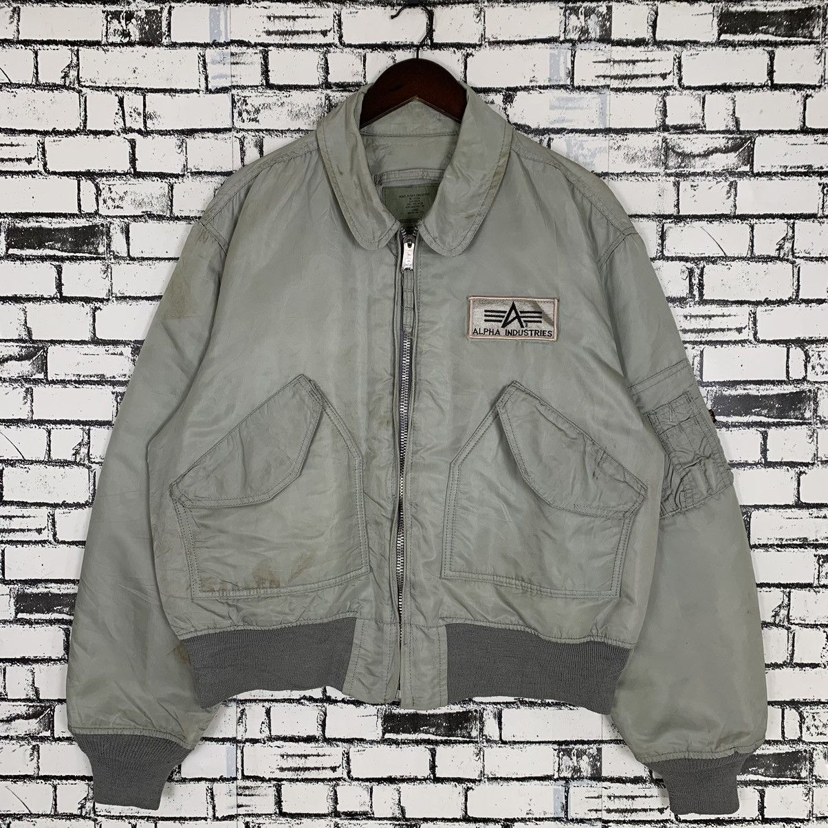 Alpha Industries CW Flight Jacket Alpha Bomber Jacket - 1