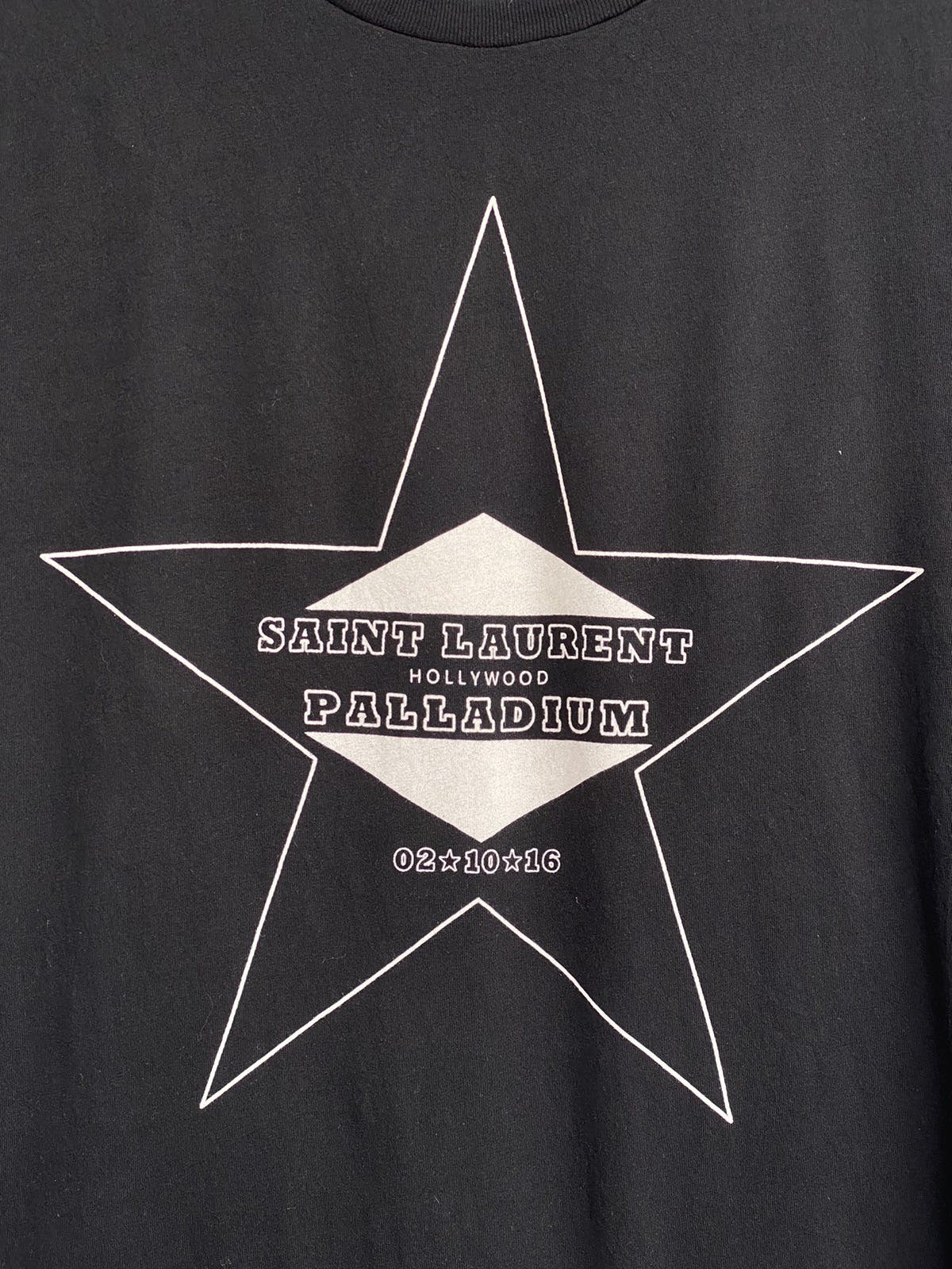 Saint Laurent Star Hollywood Palladium Tees - 3