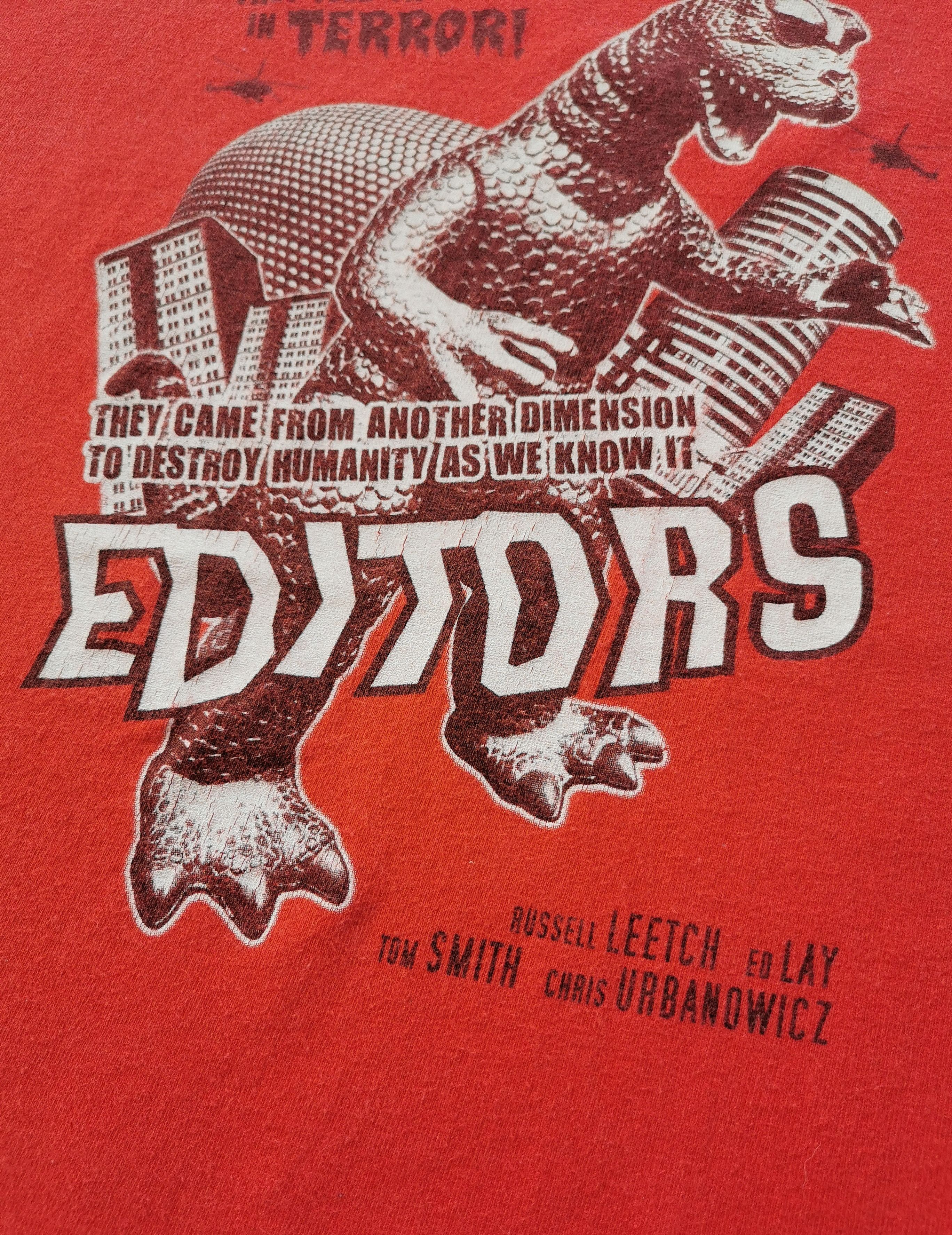 Vintage Editors Band Tshirt - 5